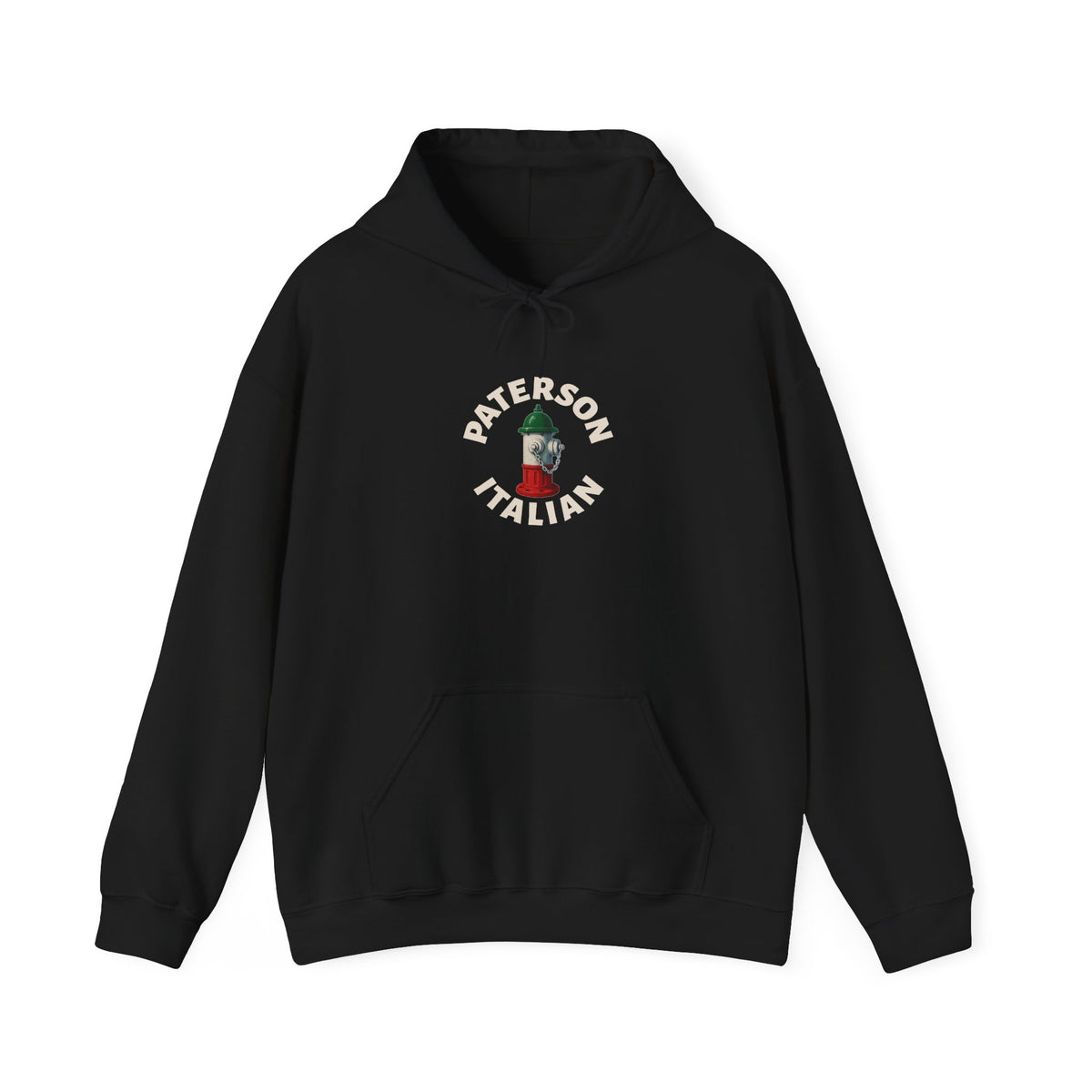 Paterson Italian Hoodie — Italian Flag Script Pullover