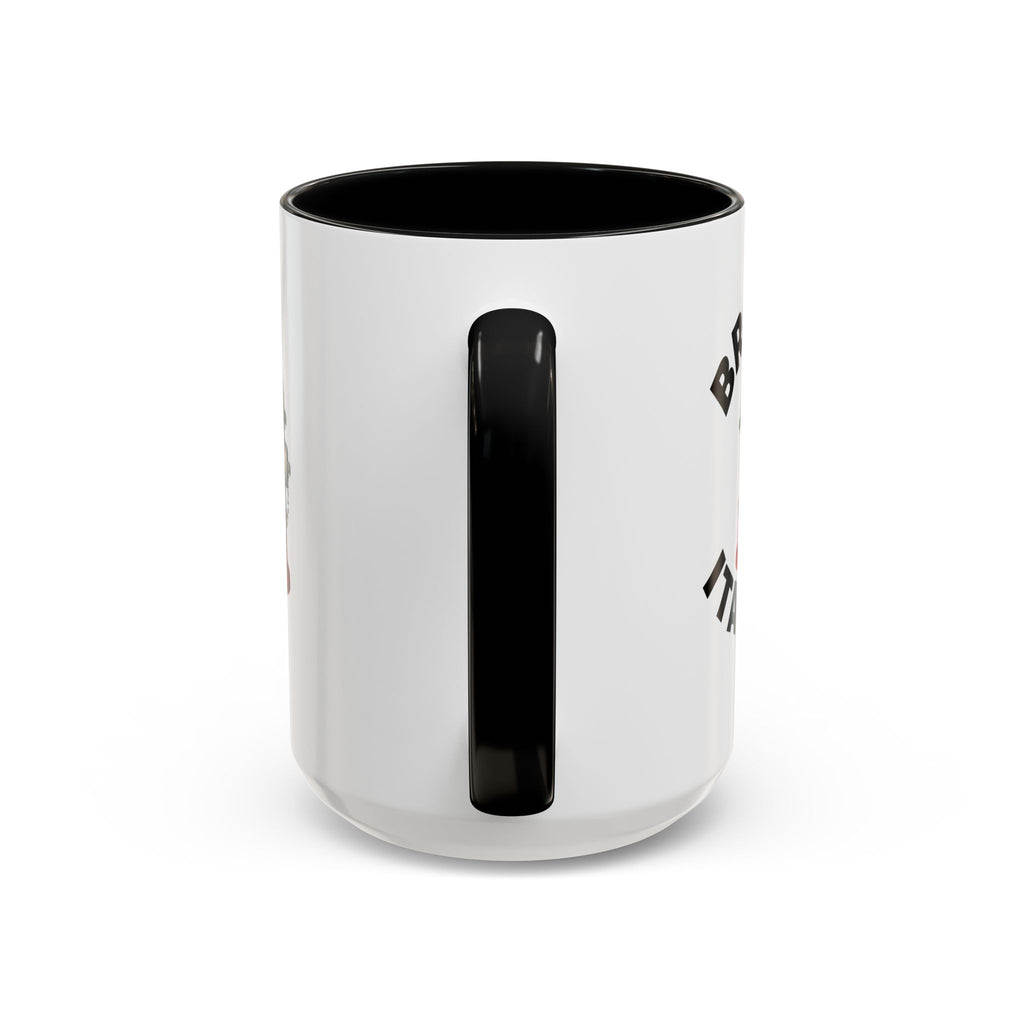 Bronx Coffee Mug with Fire Hydrant Design, Unique Gift for Italians, Fun Kitchen Decor