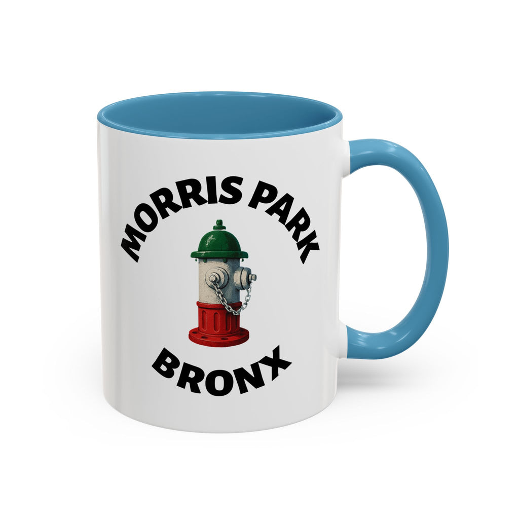 Morris Park Coffee Mug with Fire Hydrant Design, Unique Gift for Italians, Fun Kitchen Decor