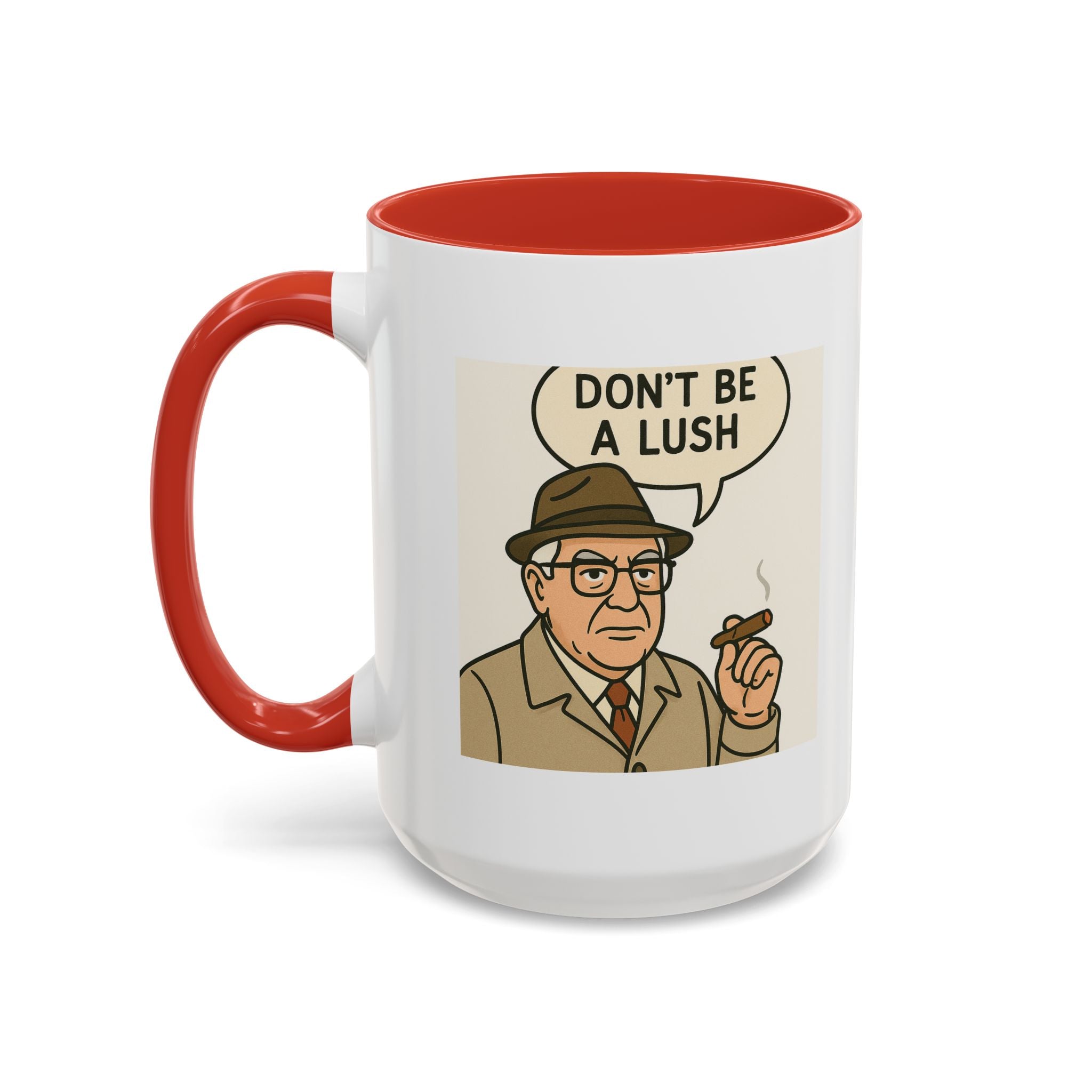 Don’t be a Lush Coffee Mug, Unique Gift for Italians, Fun Kitchen Decor