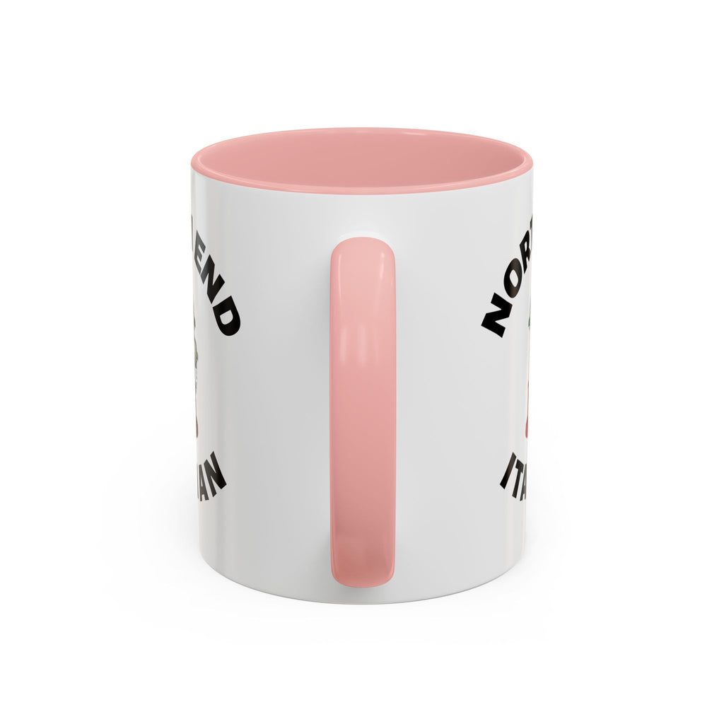 North End Coffee Mug with Fire Hydrant Design, Unique Gift for Italians, Fun Kitchen Decor
