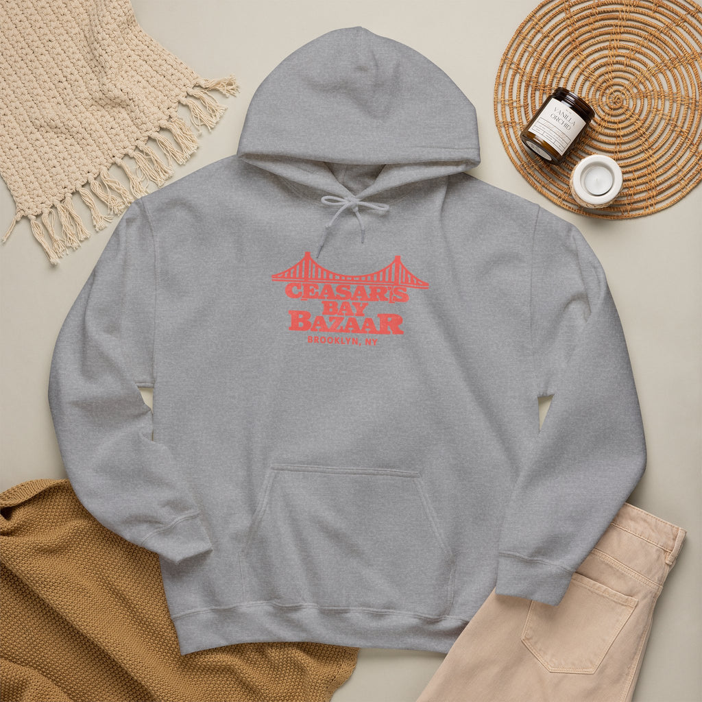 Ceasar's Bay Bazaar Hoodie — Italian Flag Script Pullover