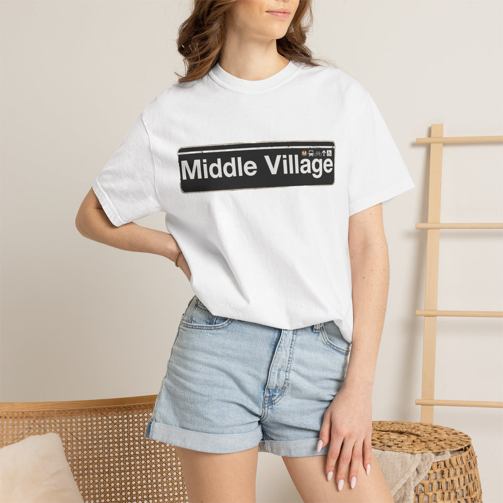Middle Village Tee | Street Style, Unisex Fashion, Comfortable Casual Wear