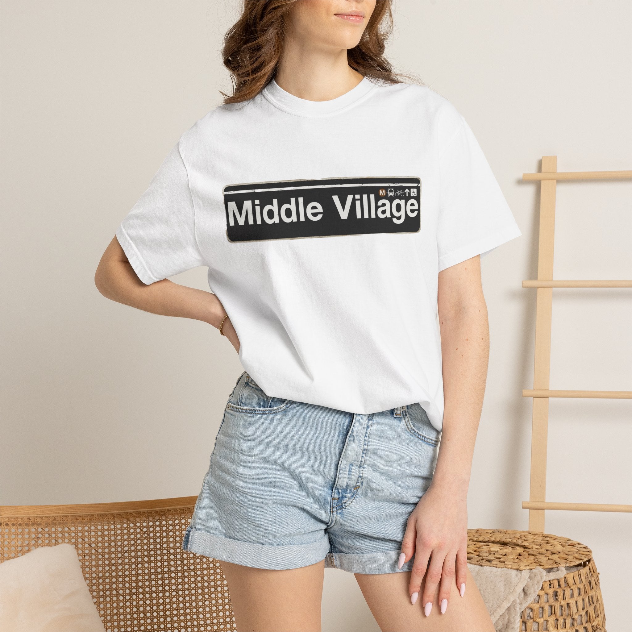Middle Village Tee | Street Style, Unisex Fashion, Comfortable Casual Wear