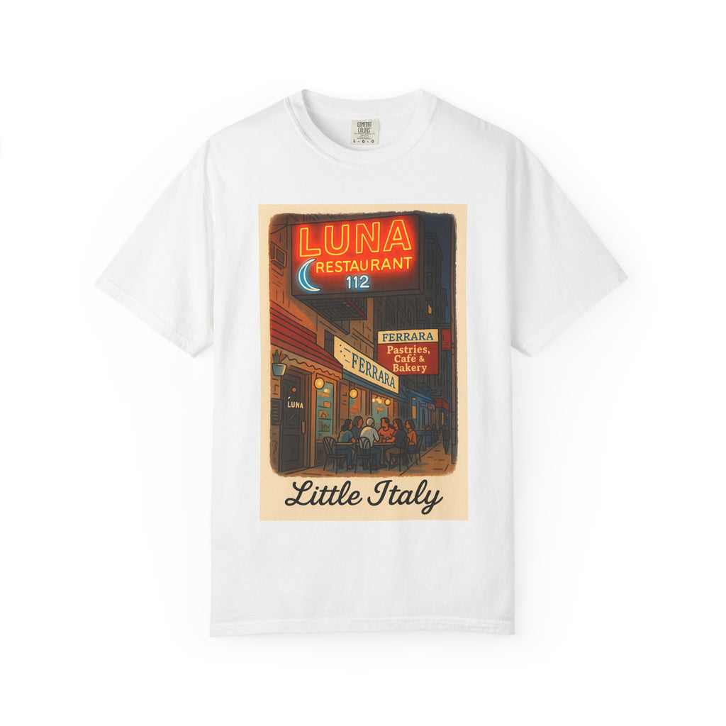 Luna Restaurant Little Italy Tee | Street Style, Unisex Fashion, Comfortable Casual Wear