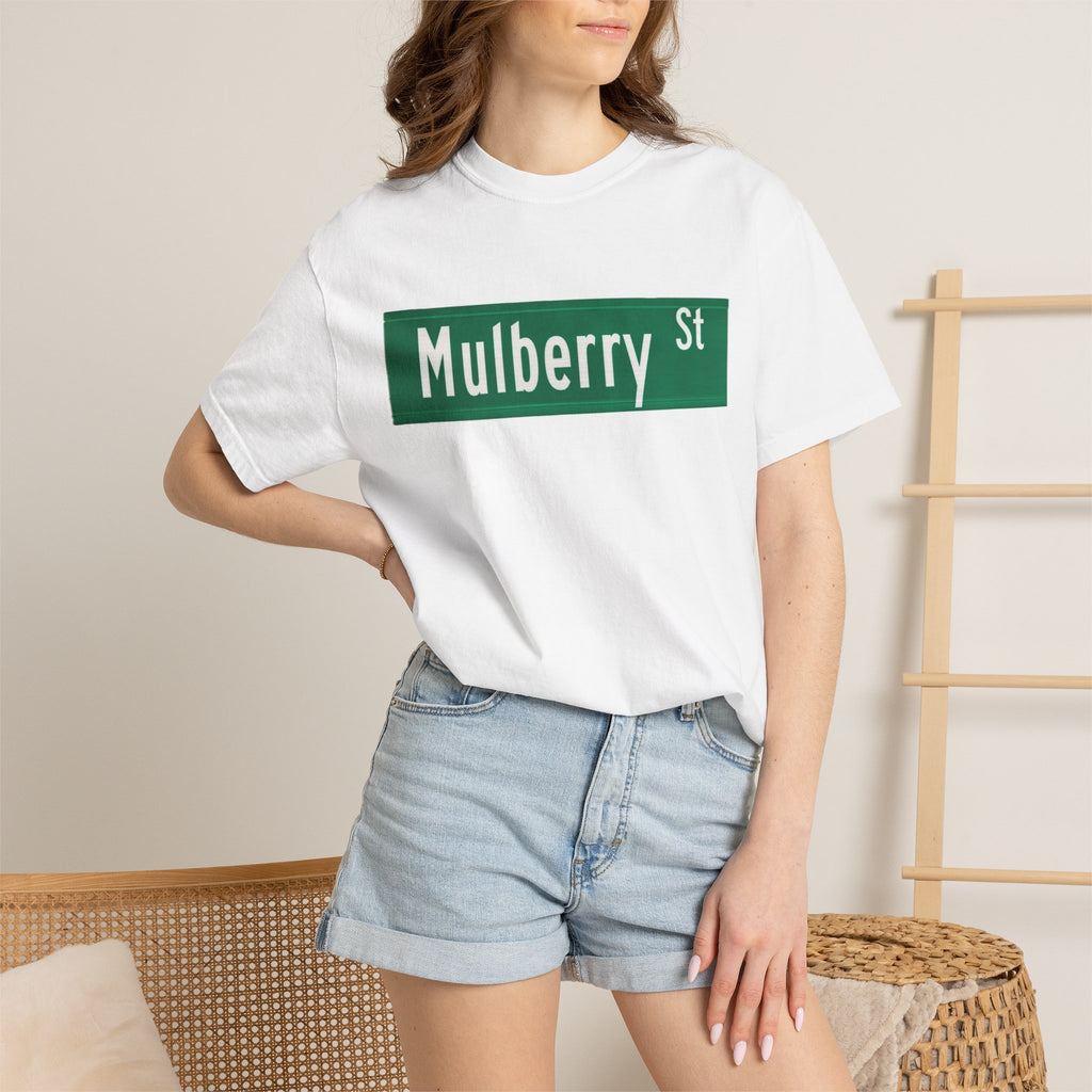 Mulberry St Tee | Street Style, Unisex Fashion, Comfortable Casual Wear