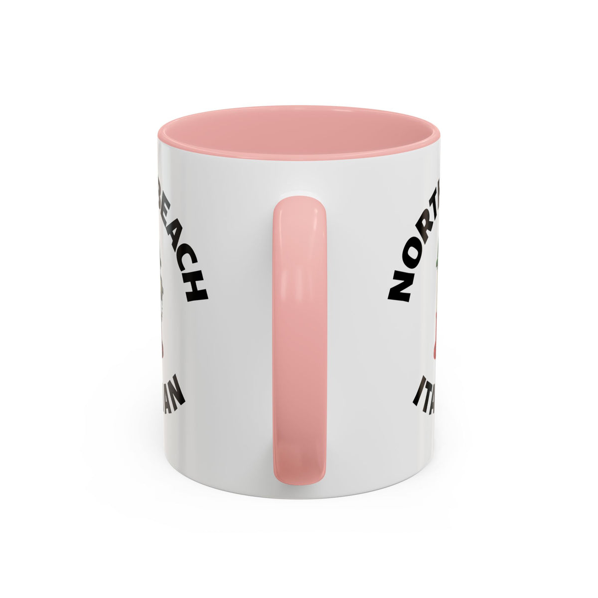 North Beach Coffee Mug with Fire Hydrant Design, Unique Gift for Italians, Fun Kitchen Decor
