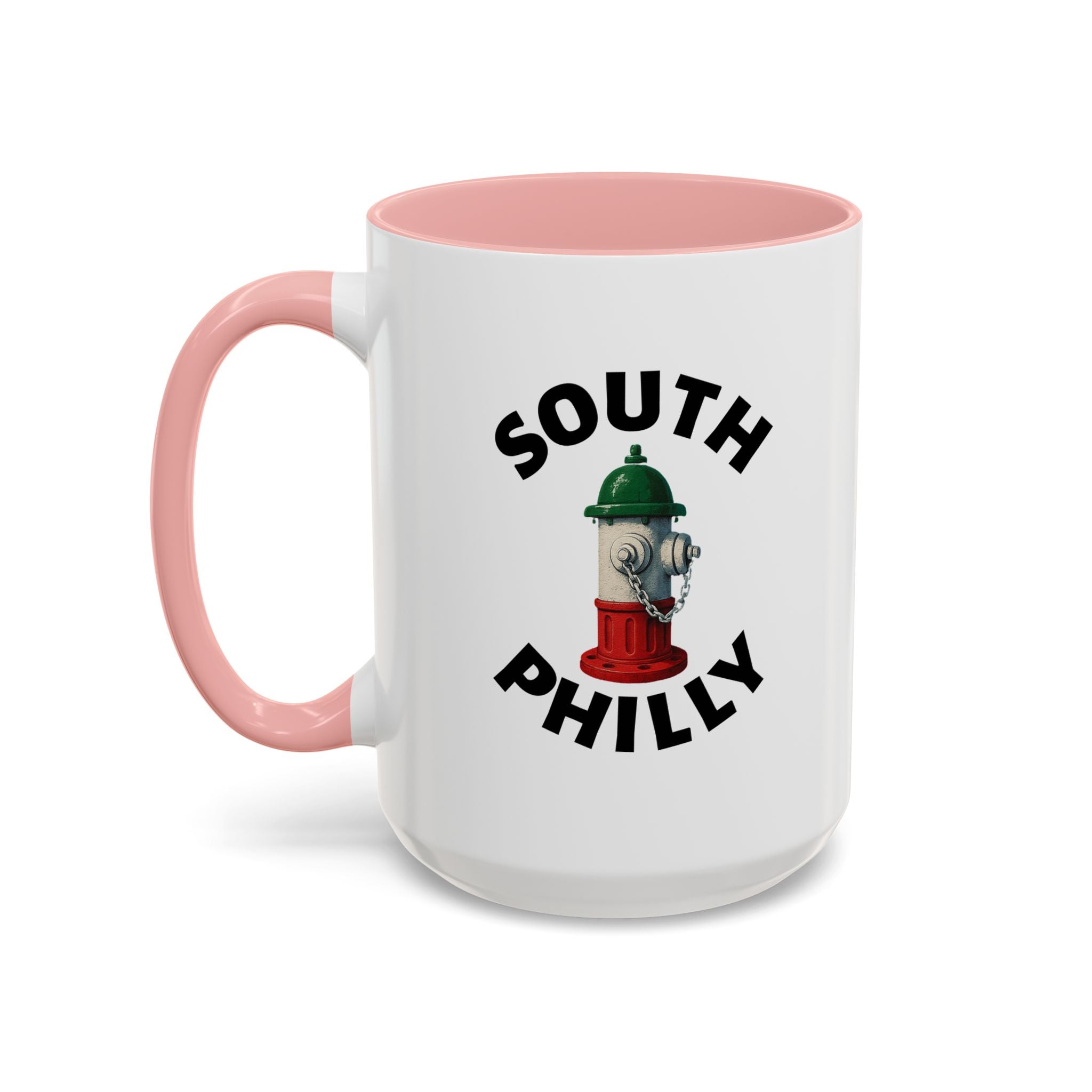 South Philly Coffee Mug with Fire Hydrant Design, Unique Gift for Italians, Fun Kitchen Decor