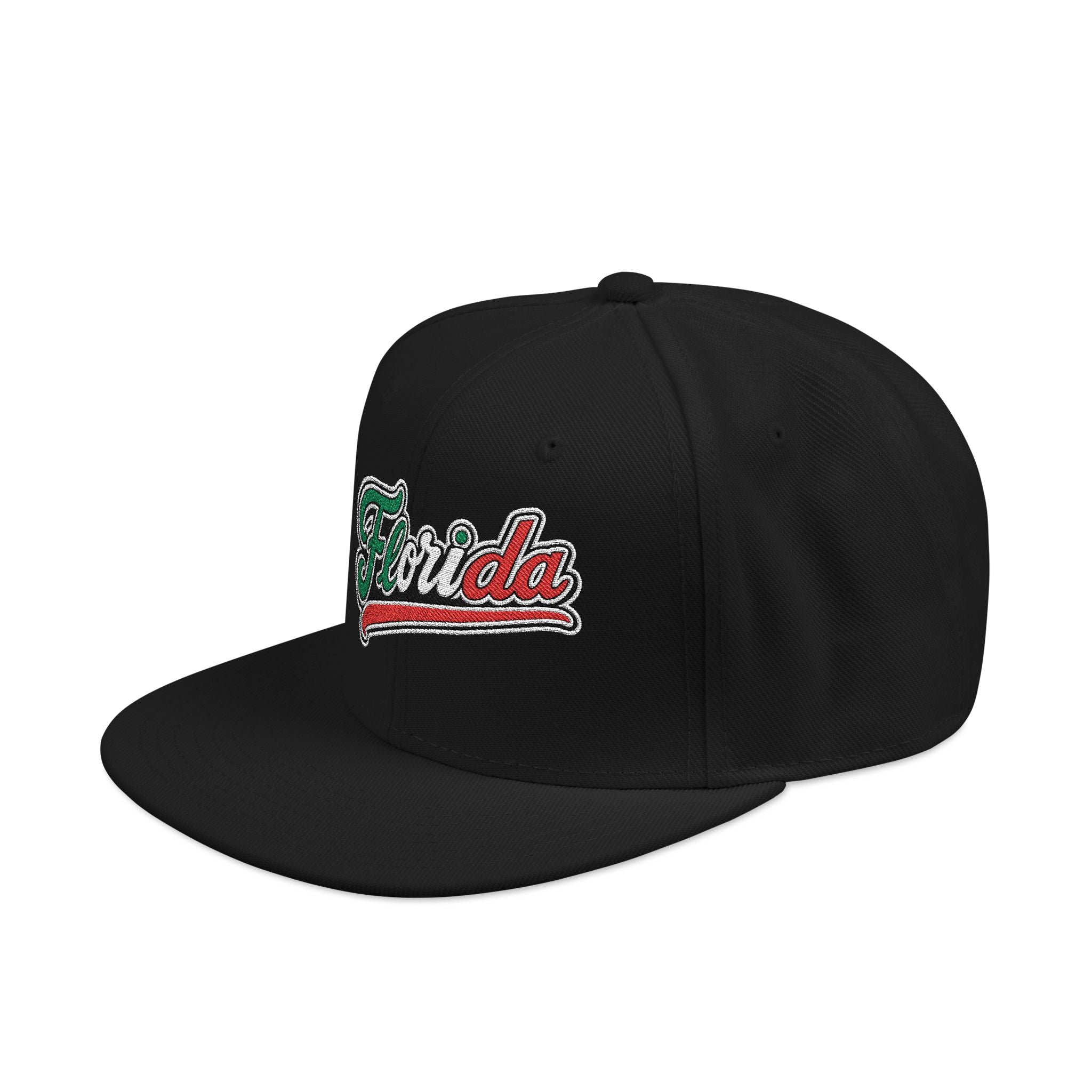 Florida Embroidered Snapback Hat | Street Sign Patch Cap