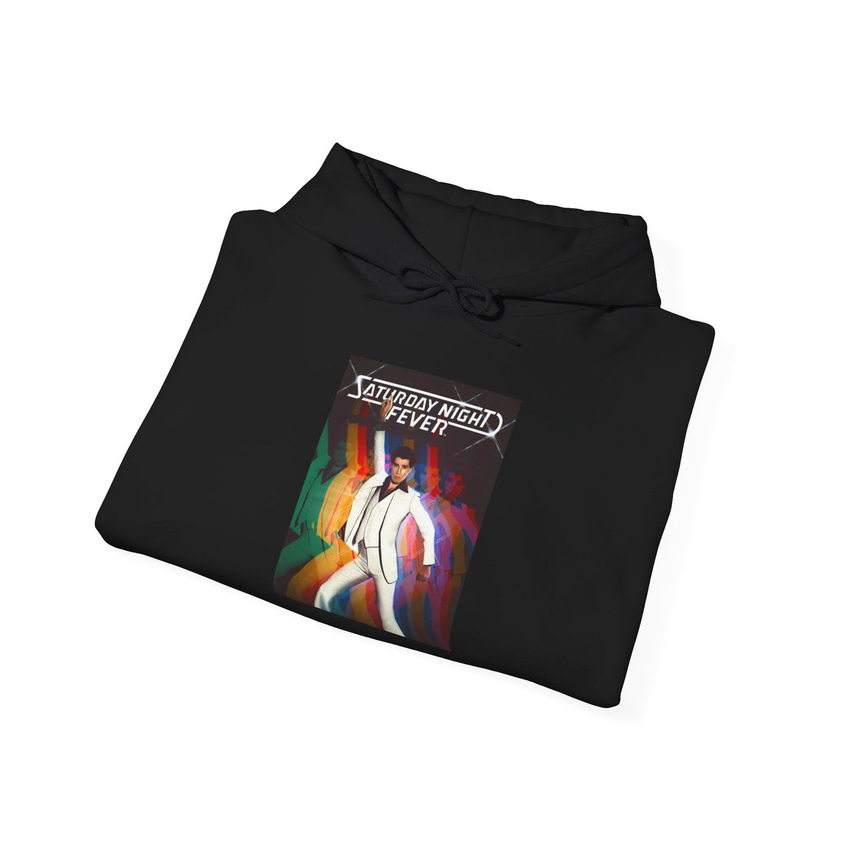 Saturday Night Fever Hoodie — Italian Flag Script Pullover