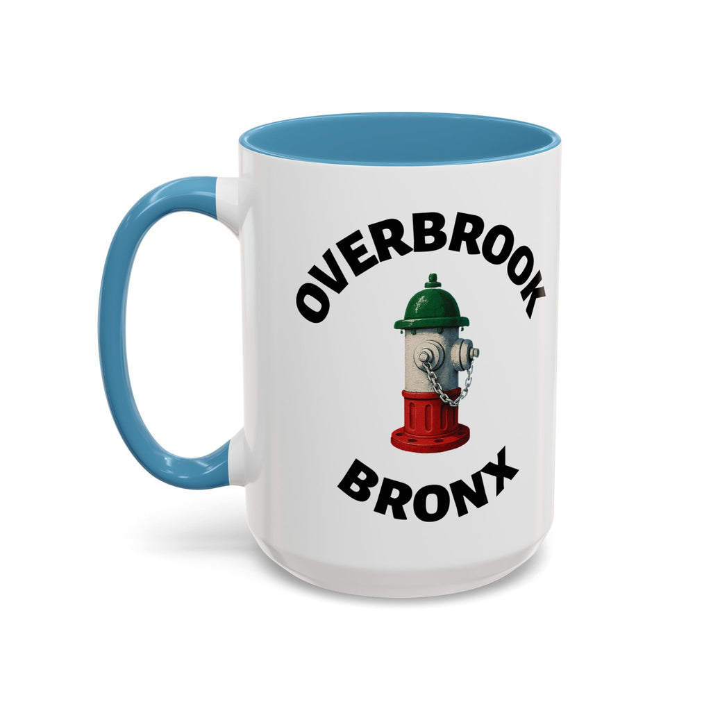 Overbrook Coffee Mug with Fire Hydrant Design, Unique Gift for Italians, Fun Kitchen Decor