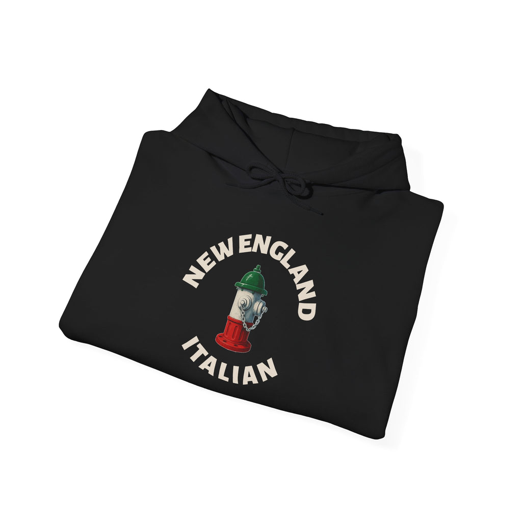 New England Italian Hoodie — Italian Flag Script Pullover
