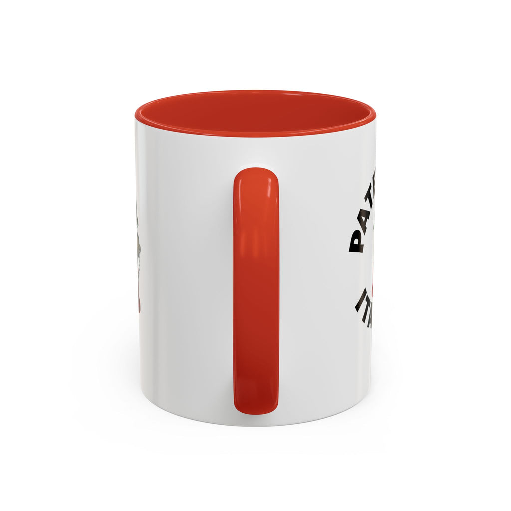 Paterson Coffee Mug with Fire Hydrant Design, Unique Gift for Italians, Fun Kitchen Decor