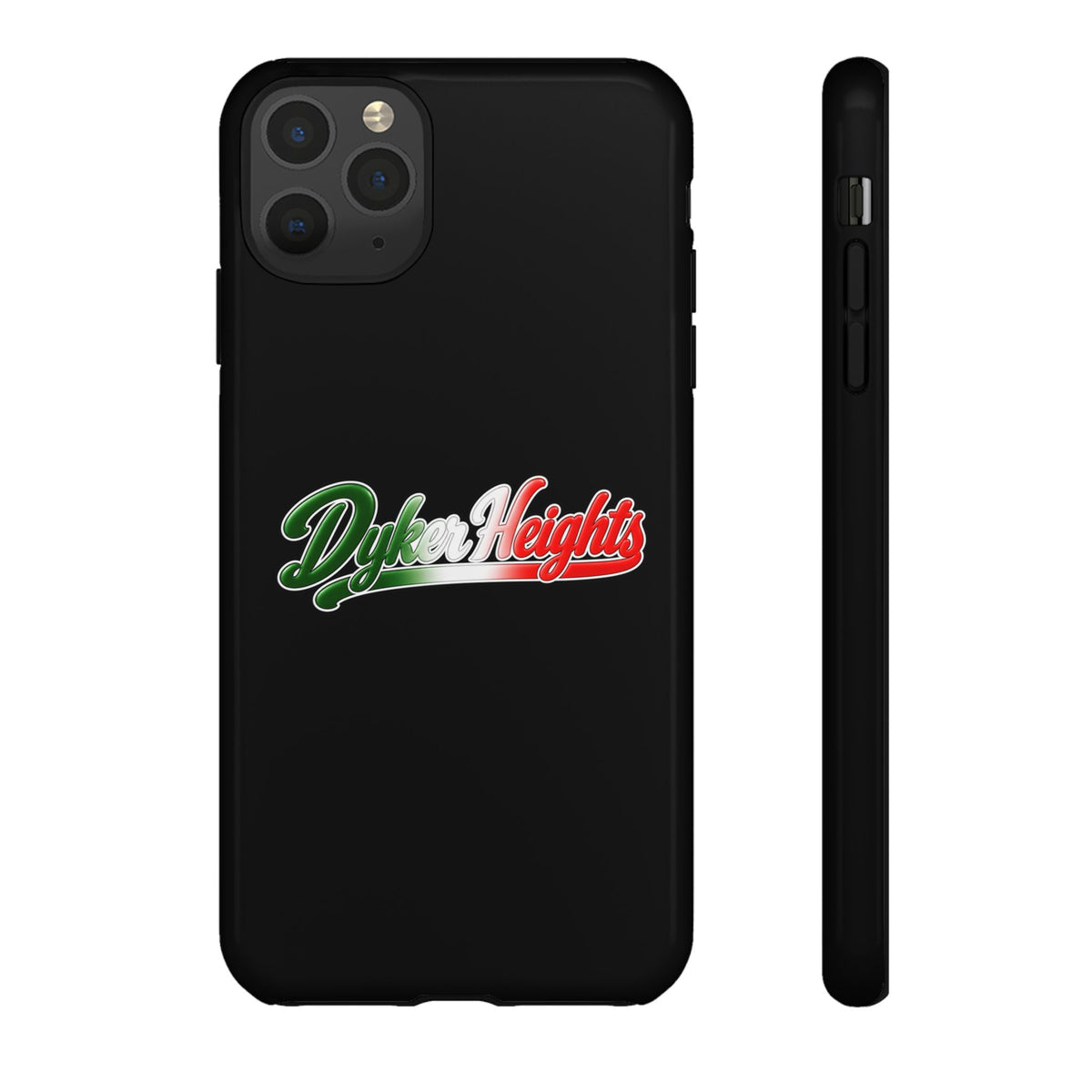 Dyker Heights Black Phone Case, Tough Cases for iPhone, Gift for Italians, Stylish Phone Cover, Unique Phone Accessory