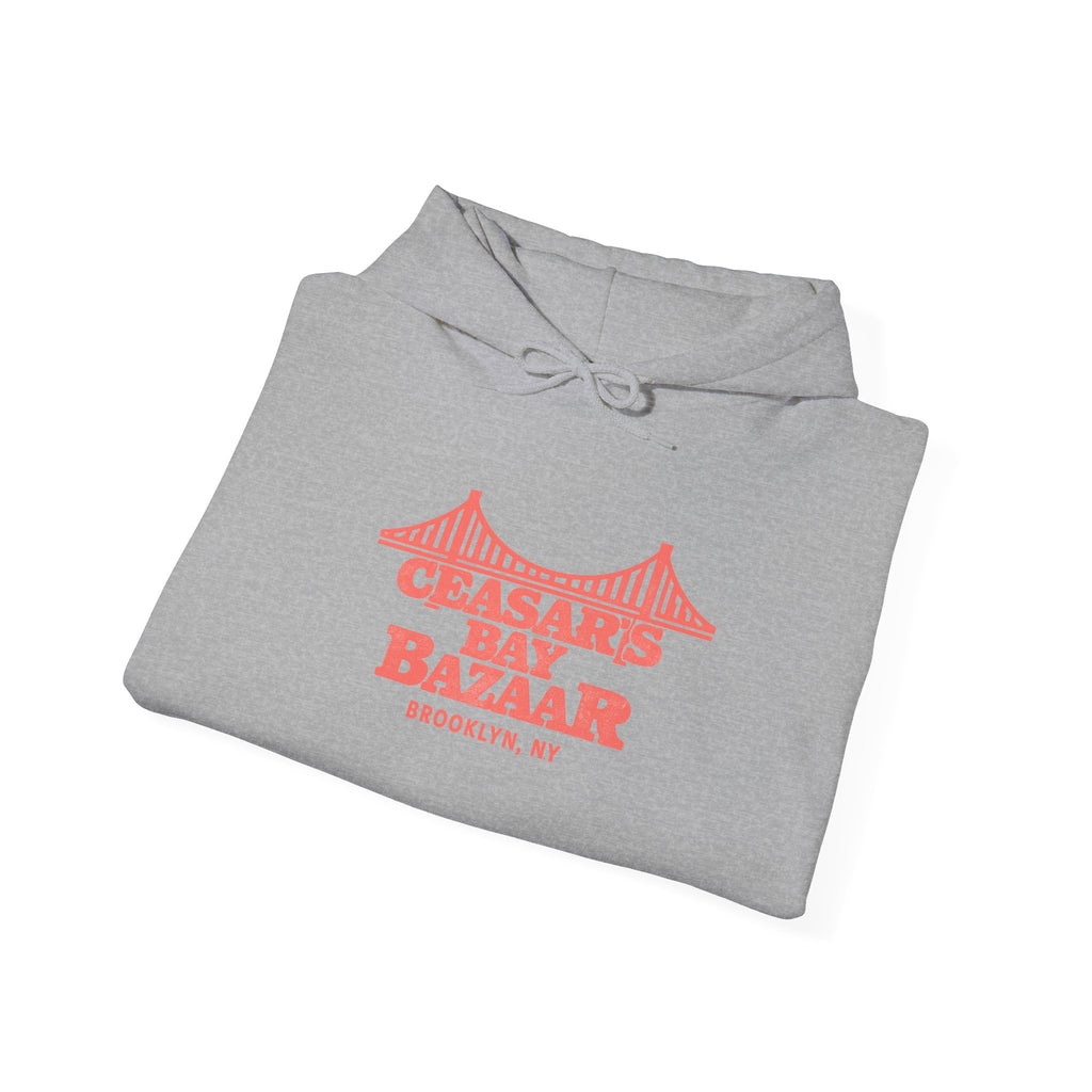 Ceasar's Bay Bazaar Hoodie — Italian Flag Script Pullover