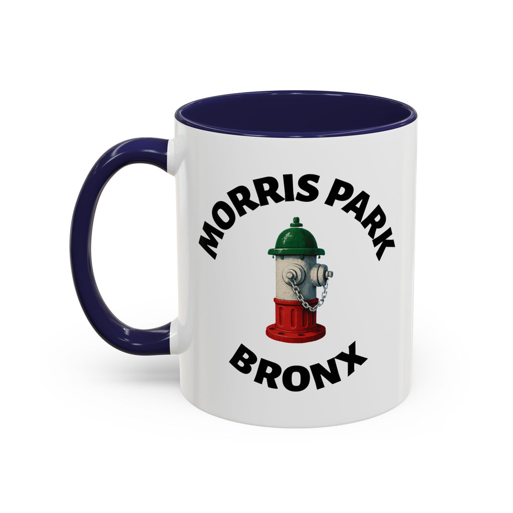 Morris Park Coffee Mug with Fire Hydrant Design, Unique Gift for Italians, Fun Kitchen Decor