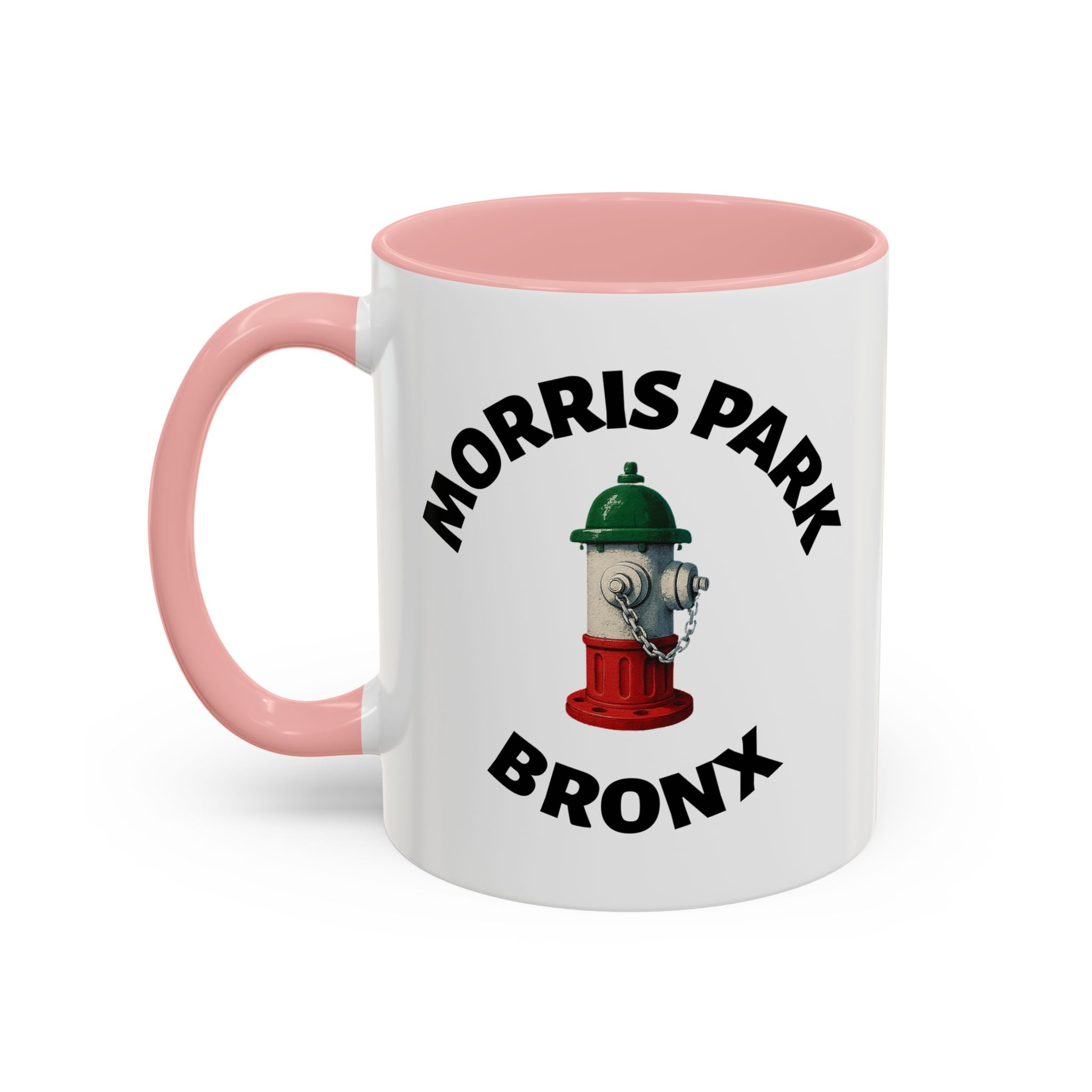 Morris Park Coffee Mug with Fire Hydrant Design, Unique Gift for Italians, Fun Kitchen Decor