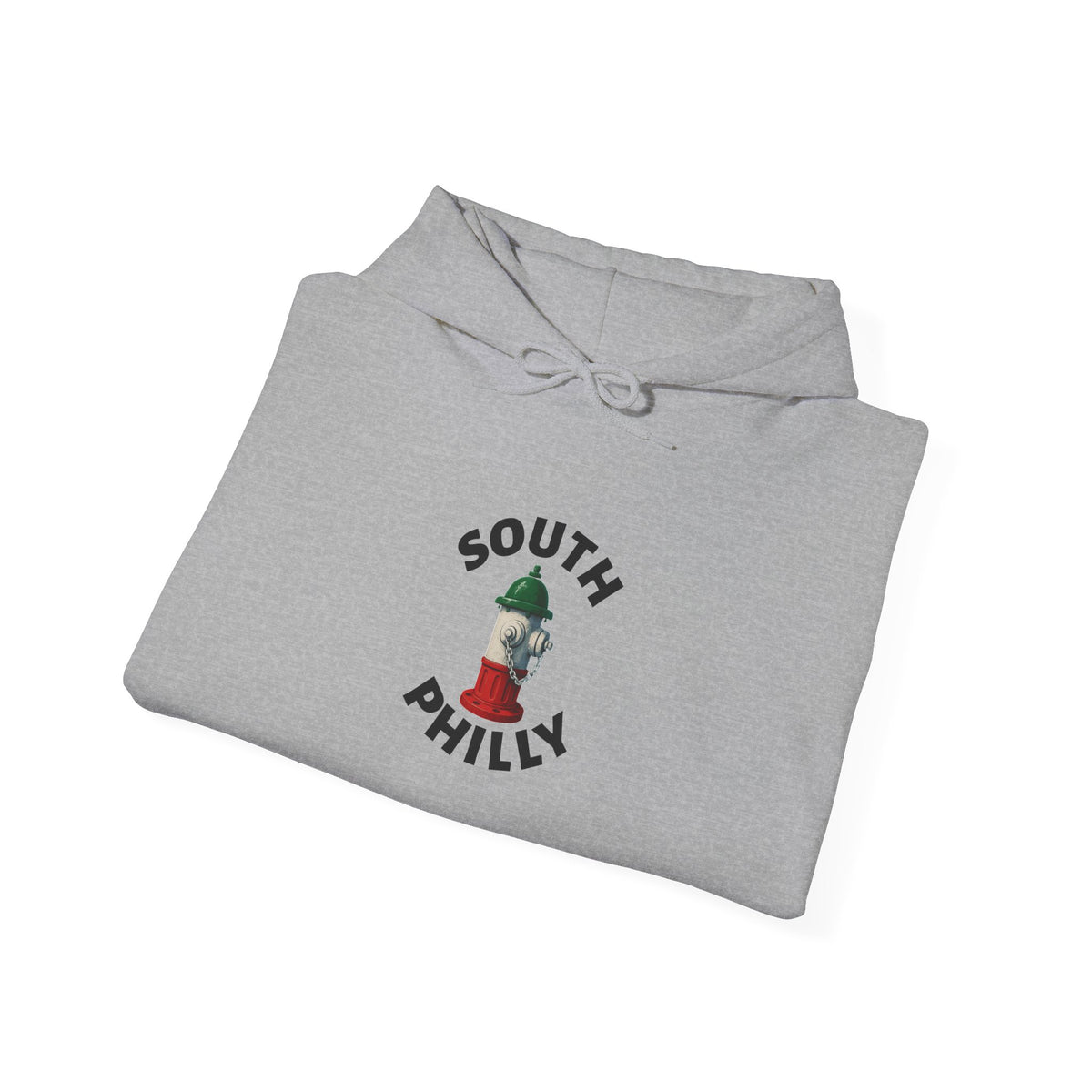 South Philly Hoodie — Italian Flag Script Pullover