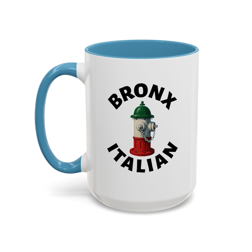 Bronx Coffee Mug with Fire Hydrant Design, Unique Gift for Italians, Fun Kitchen Decor