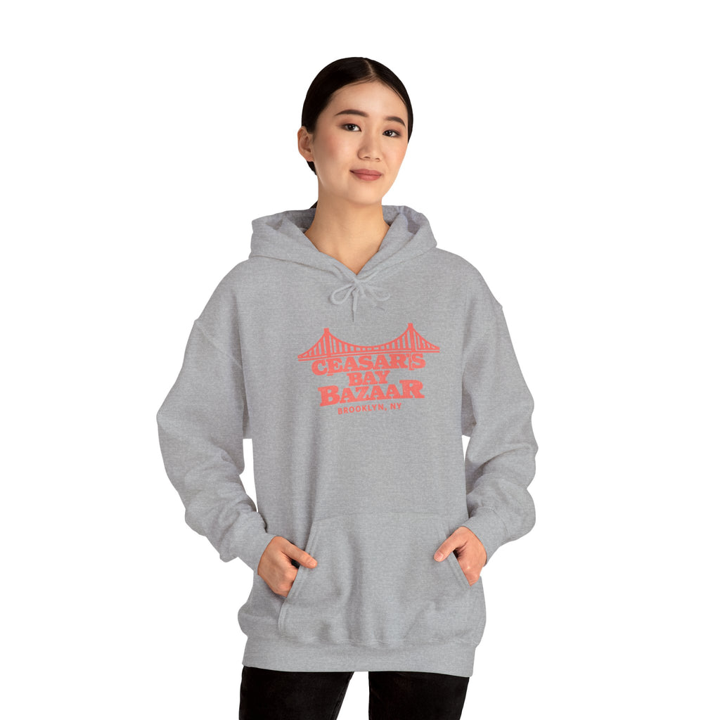 Ceasar's Bay Bazaar Hoodie — Italian Flag Script Pullover