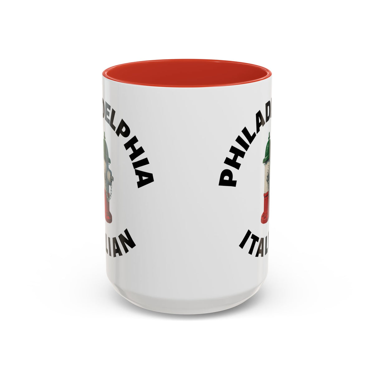 Philadelphia Coffee Mug with Fire Hydrant Design, Unique Gift for Italians, Fun Kitchen Decor