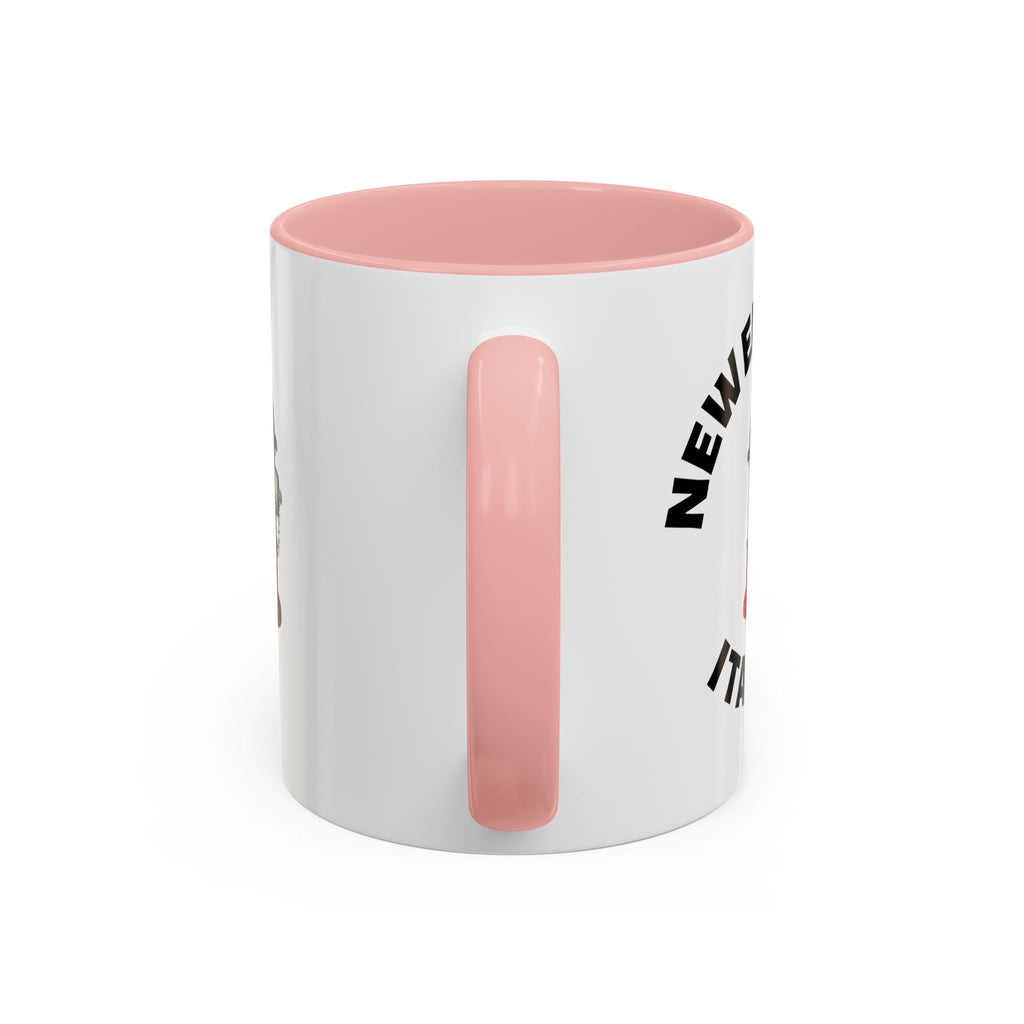 New England Coffee Mug with Fire Hydrant Design, Unique Gift for Italians, Fun Kitchen Decor