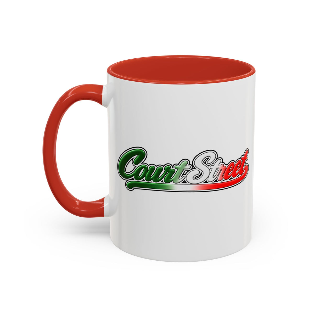 Court Street Coffee Mug, Unique Gift for Italians, Fun Kitchen Decor