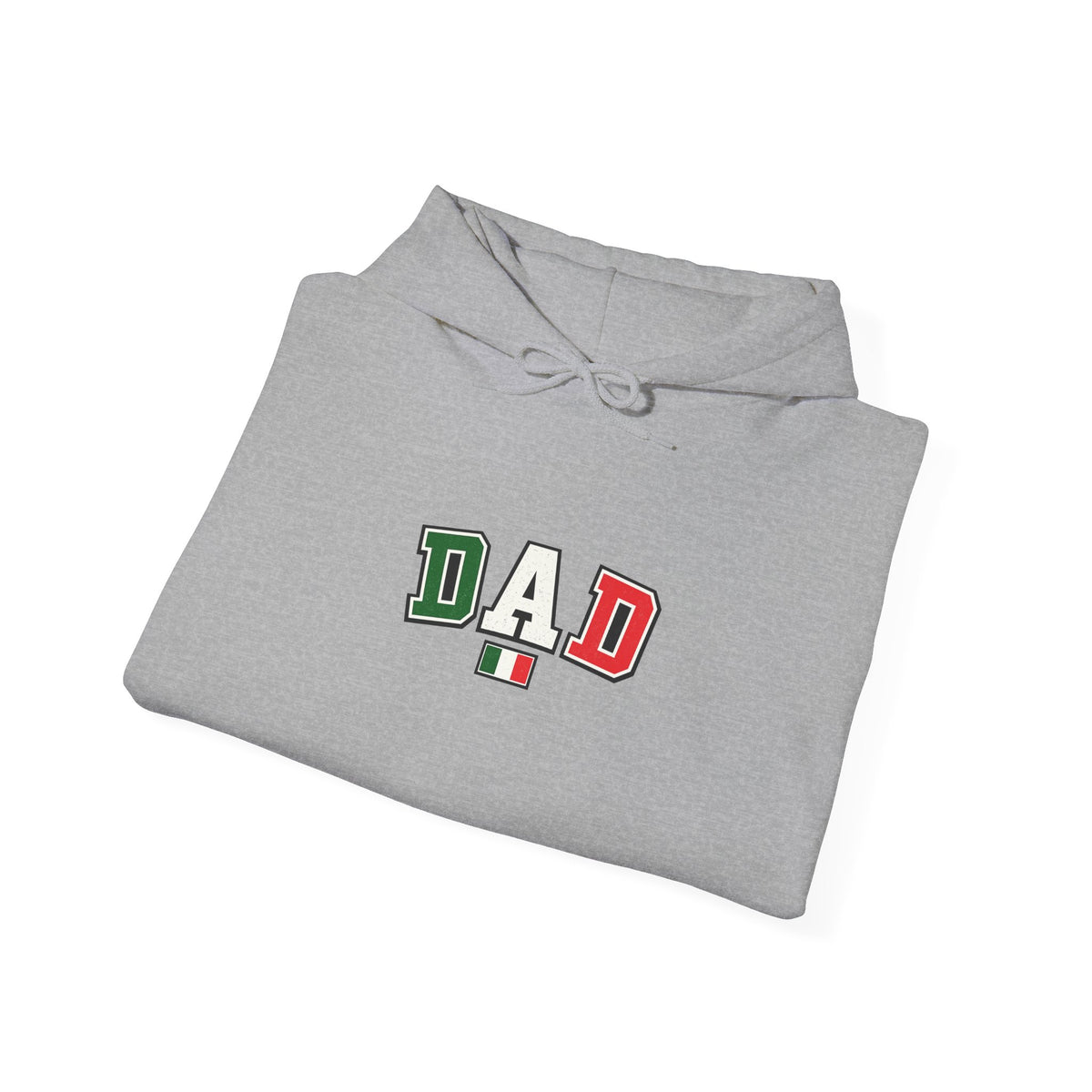 Italian Dad Hoodie — Italian Flag Script Pullover