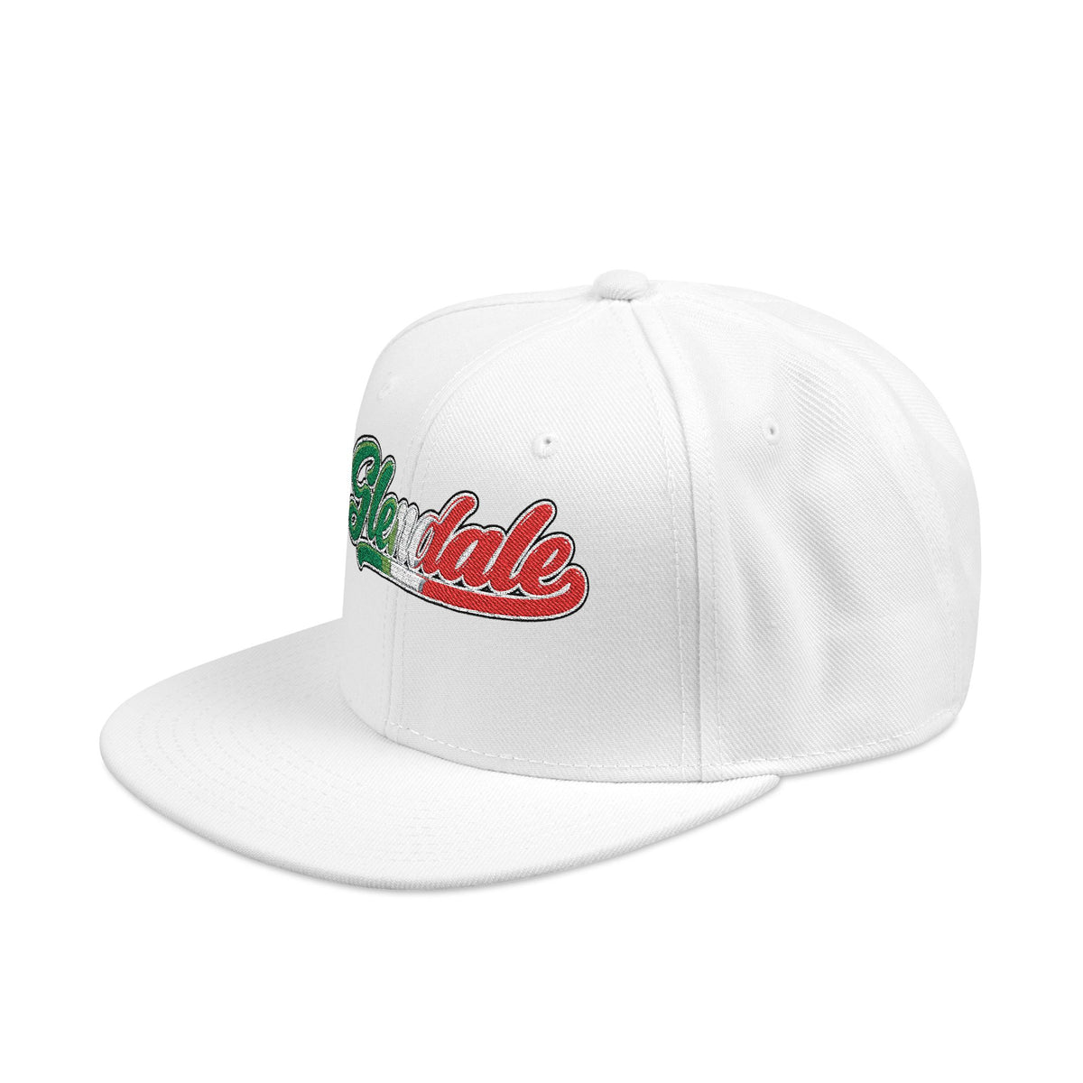 Glendale Italian Embroidered Snapback Hat | Street Sign Patch Cap