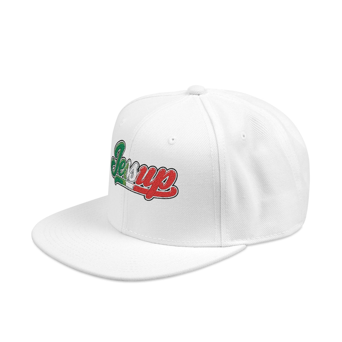 Jessup Italian Embroidered Snapback Hat | Street Sign Patch Cap
