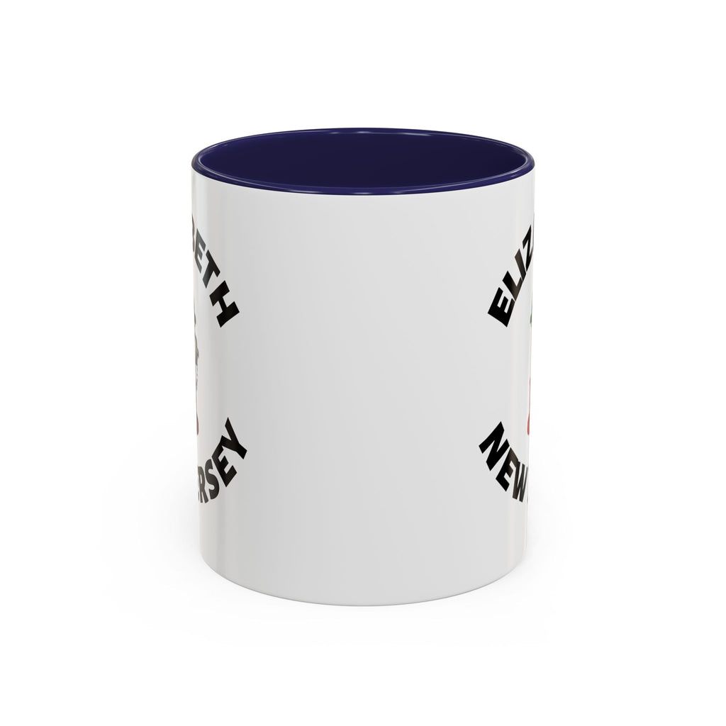 Coffee Mug - Elizabeth with Fire Hydrant Design, Unique Gift for Italians