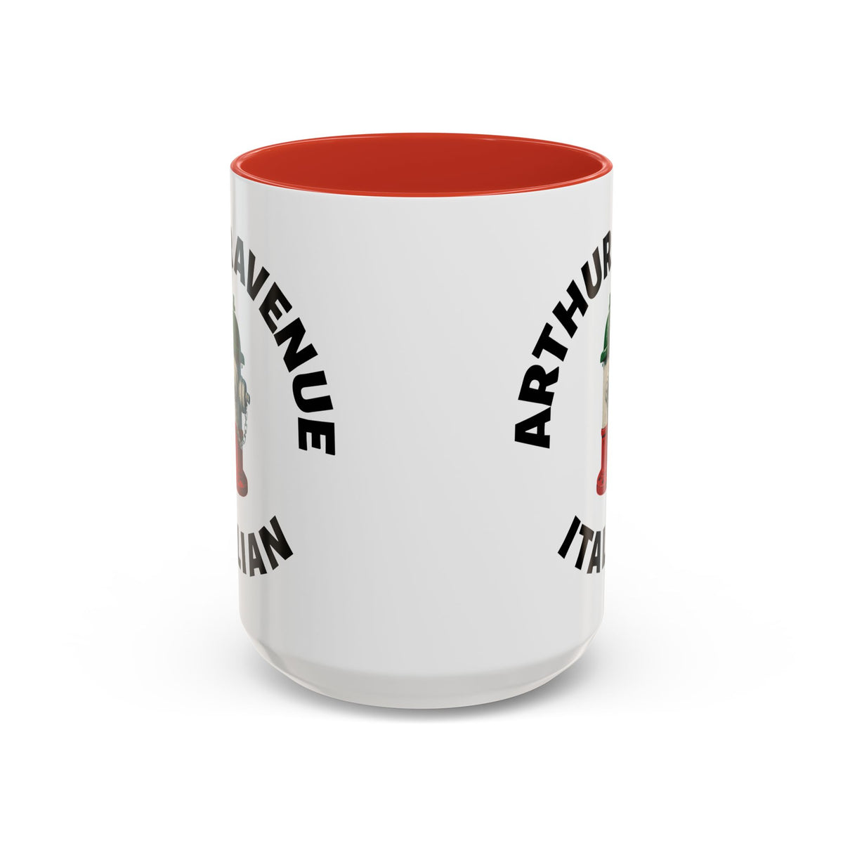 Arthur Avenue Coffee Mug with Fire Hydrant Design, Unique Gift for Italians, Fun Kitchen Decor
