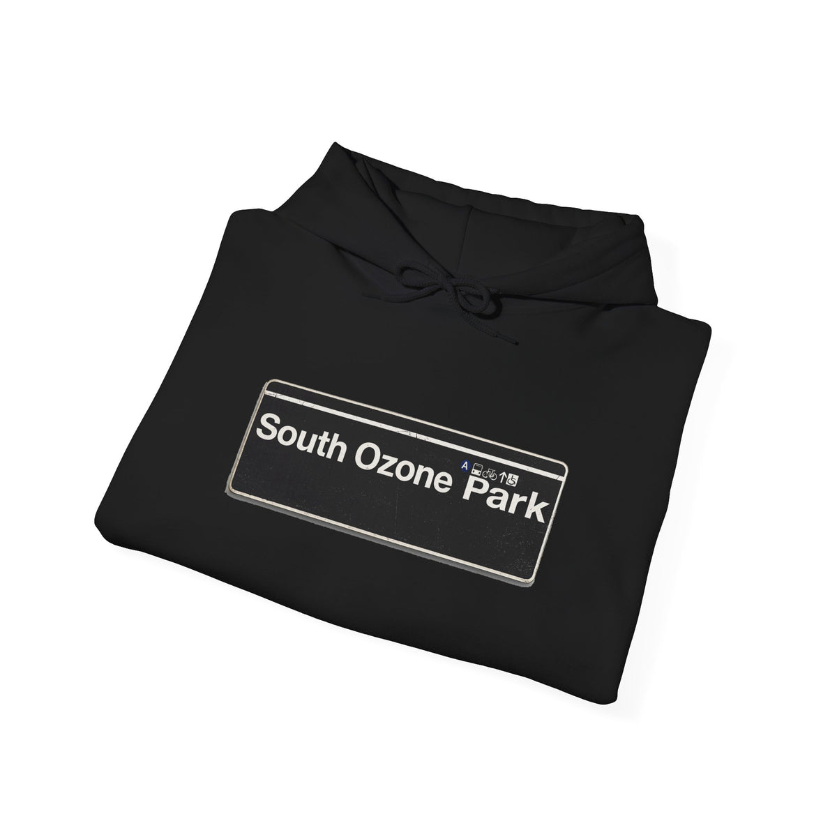 South Ozone Park Hoodie — Italian Flag Script Pullover