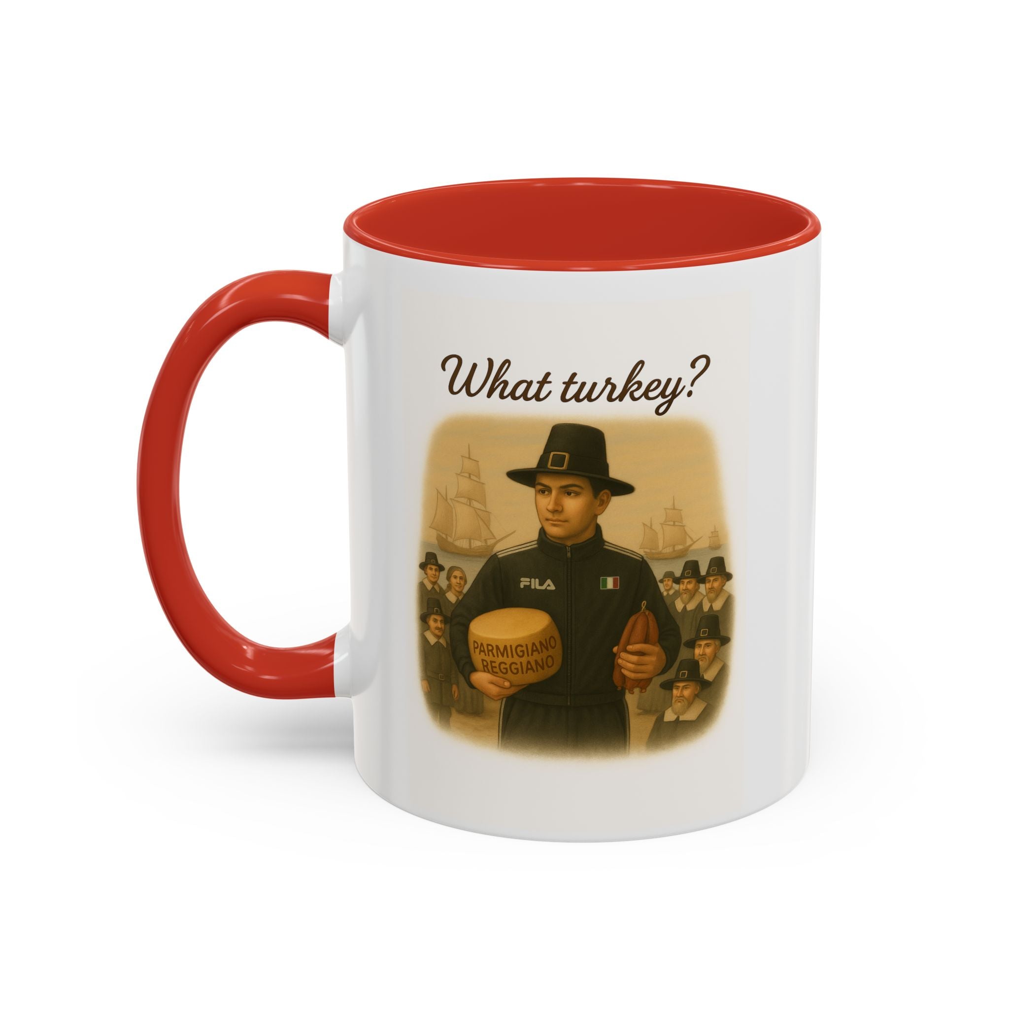What Turkey? Coffee Mug, Unique Gift for Italians, Fun Kitchen Decor