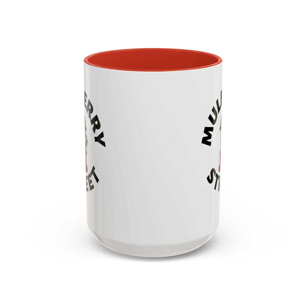 Mulberry Street Coffee Mug with Fire Hydrant Design, Unique Gift for Italians, Fun Kitchen Decor