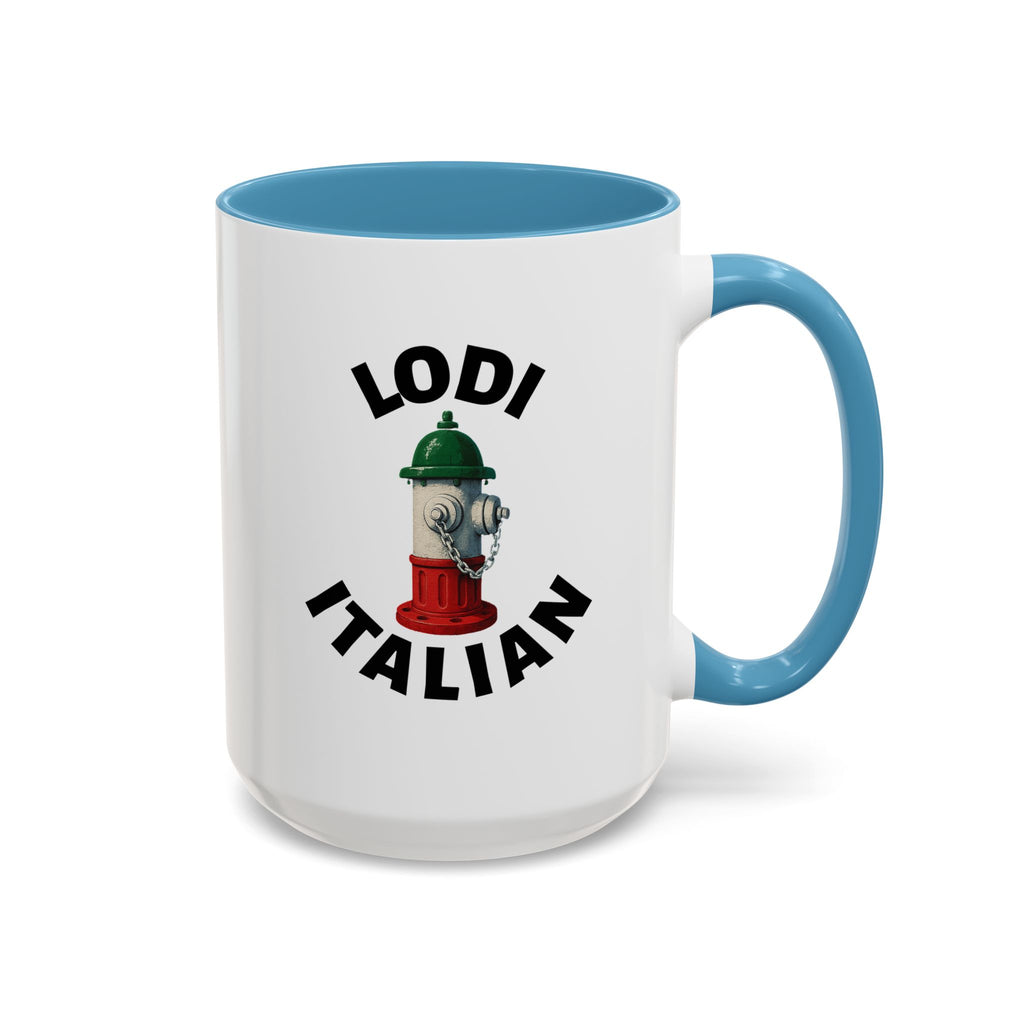 Lodi Coffee Mug with Fire Hydrant Design, Unique Gift for Italians, Fun Kitchen Decor