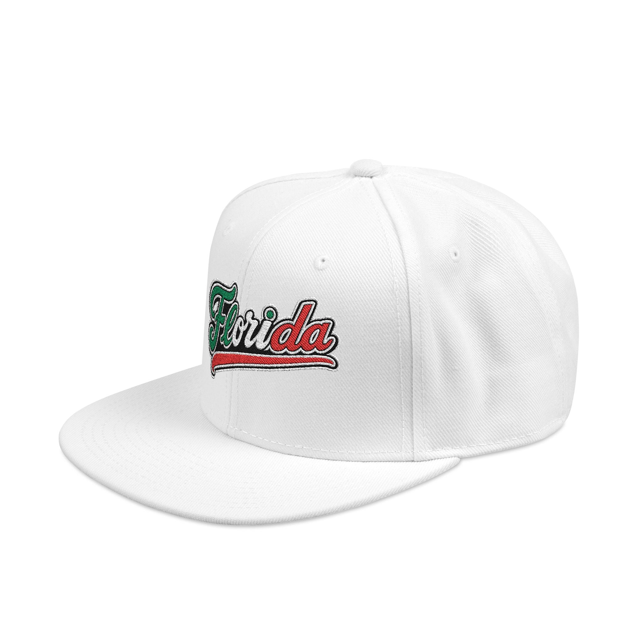 Florida Embroidered Snapback Hat | Street Sign Patch Cap