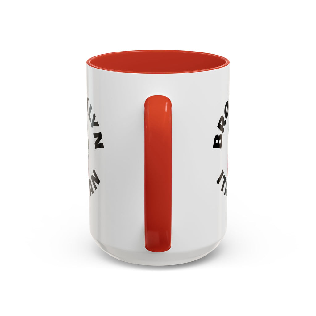 Brooklyn Coffee Mug with Fire Hydrant Design, Unique Gift for Italians, Fun Kitchen Decor