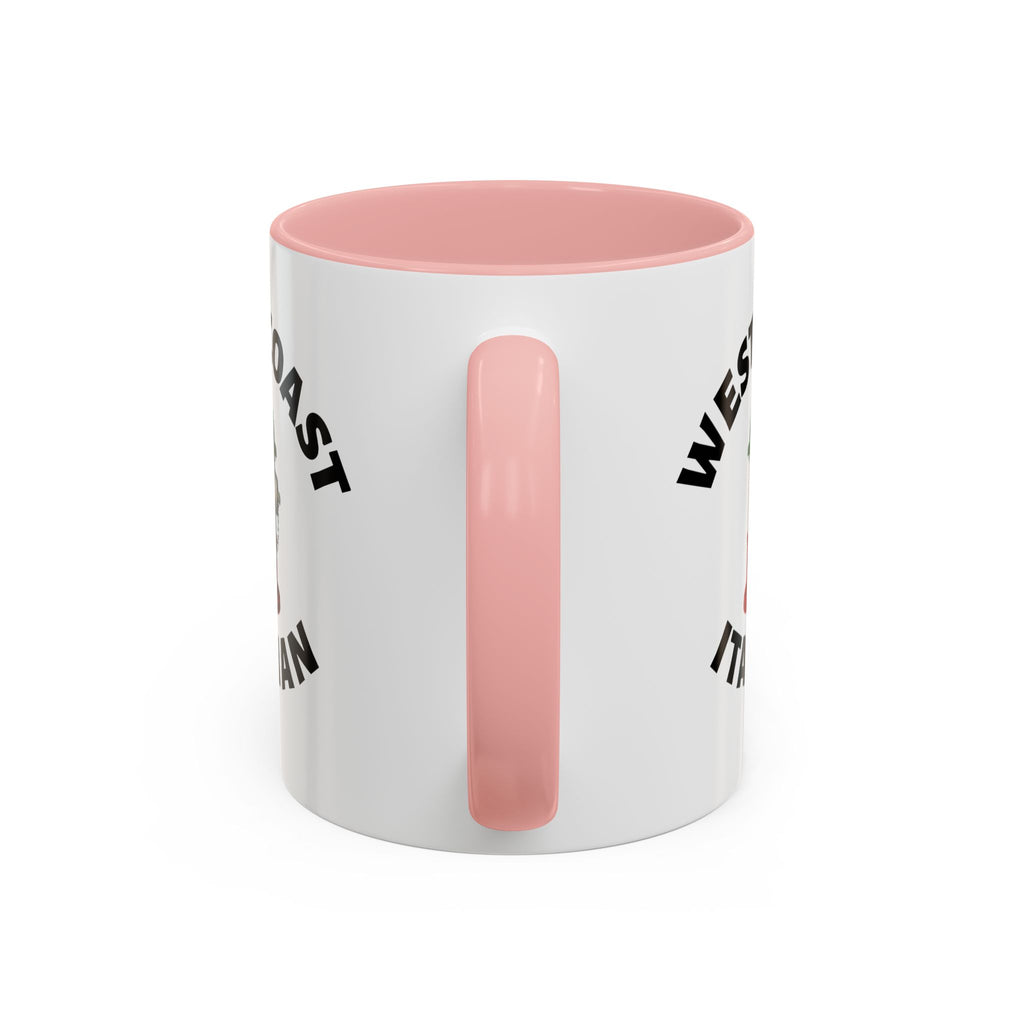 West Coast Coffee Mug with Fire Hydrant Design, Unique Gift for Italians, Fun Kitchen Decor