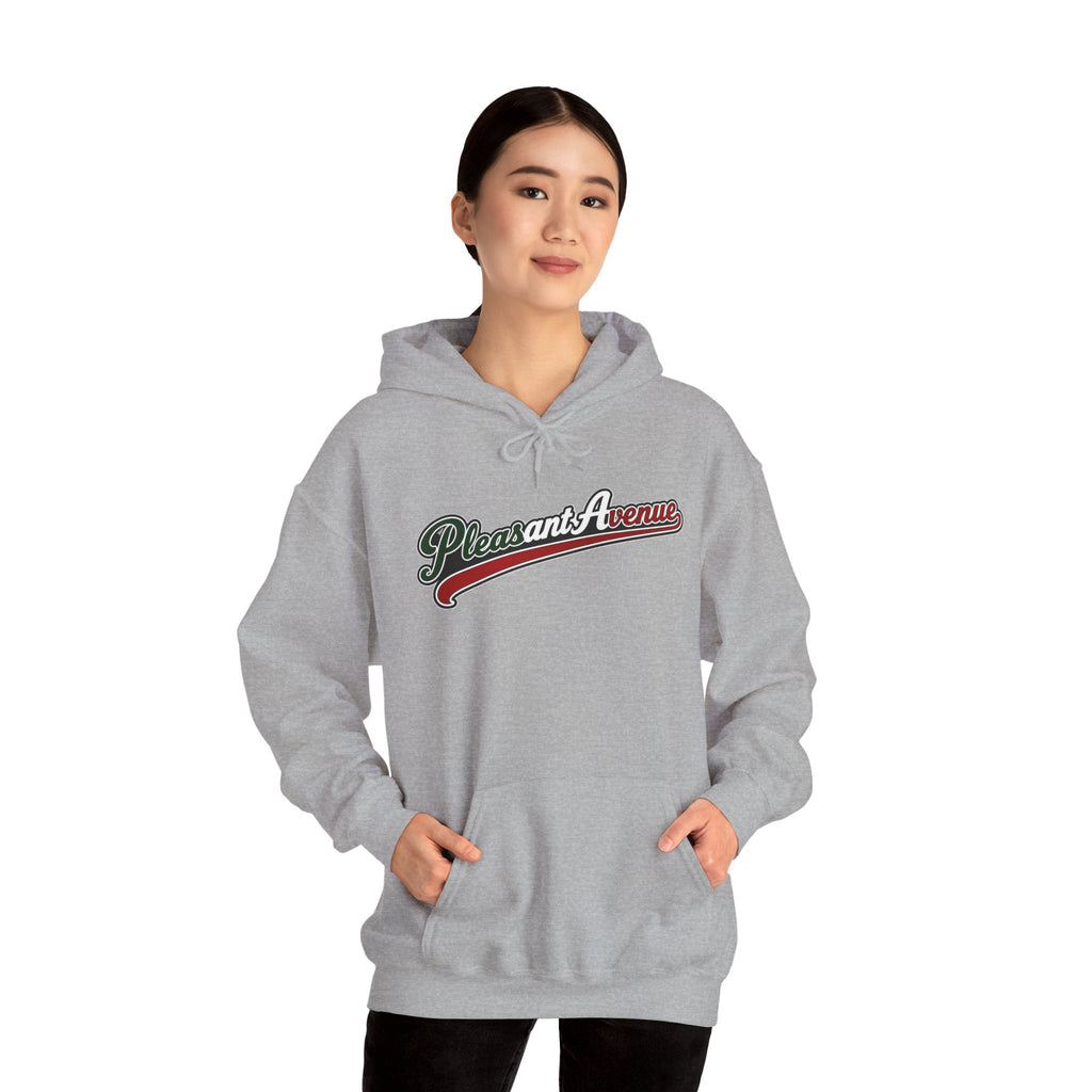 Bay PKWY Hoodie — Italian Flag Script Pullover