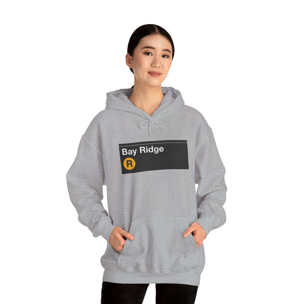 Bay Ridge Hoodie — Italian Flag Script Pullover