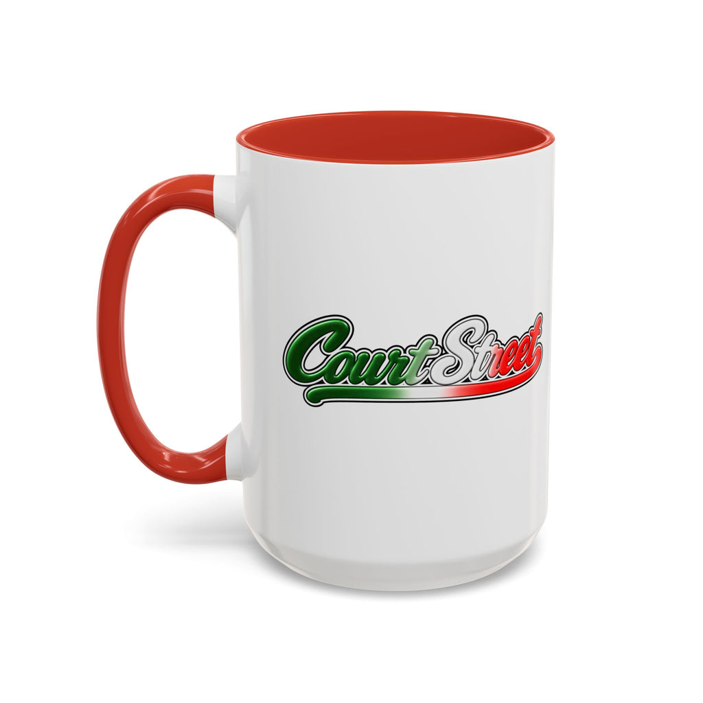Court Street Coffee Mug, Unique Gift for Italians, Fun Kitchen Decor