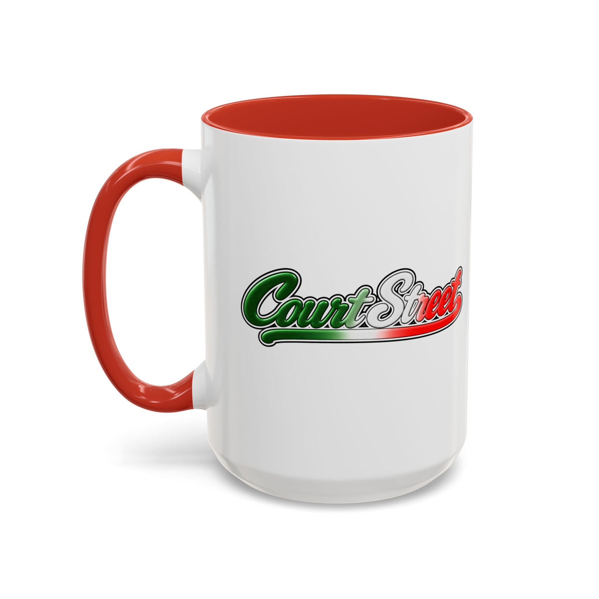 Court Street Coffee Mug, Unique Gift for Italians, Fun Kitchen Decor