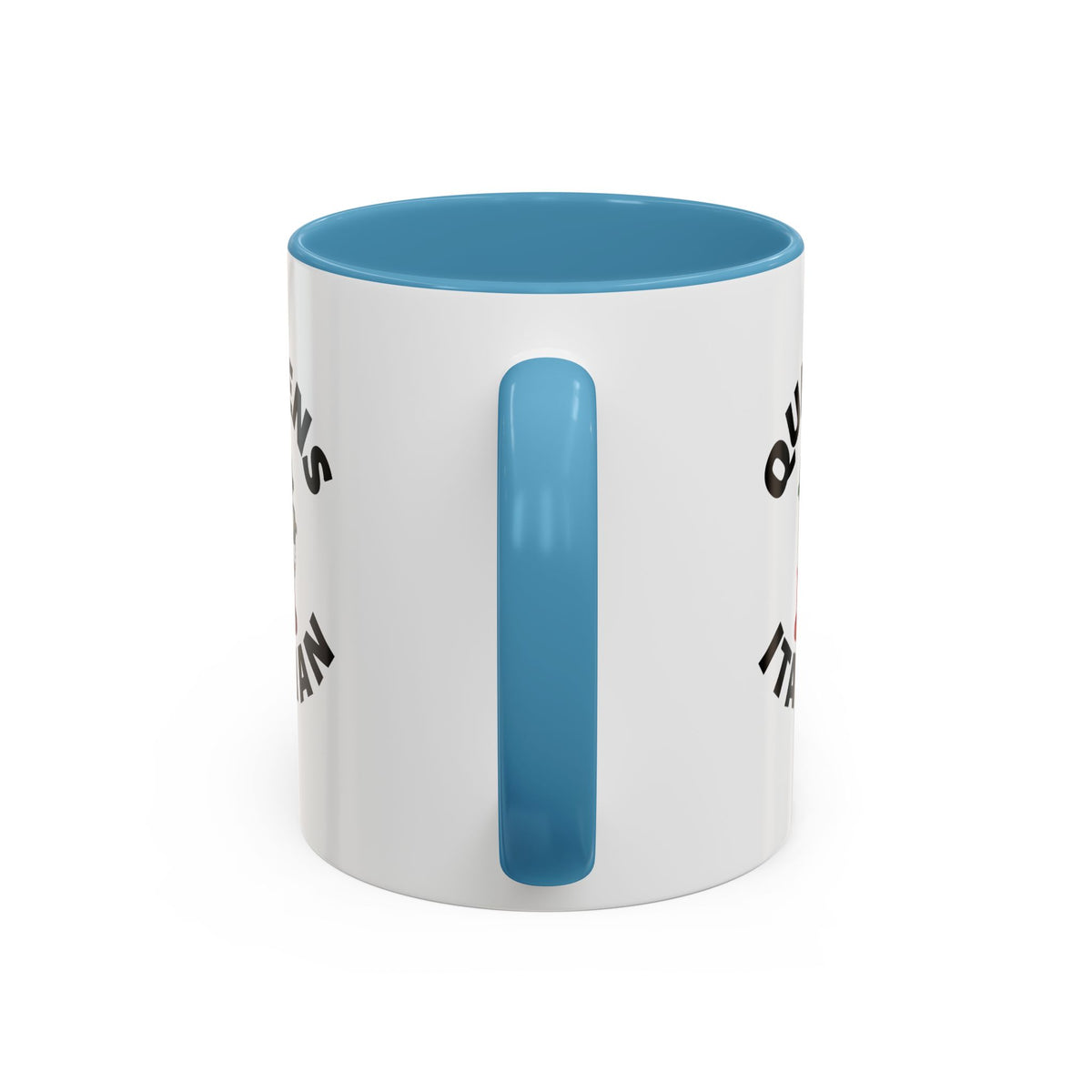 Queens Coffee Mug with Fire Hydrant Design, Unique Gift for Italians, Fun Kitchen Decor
