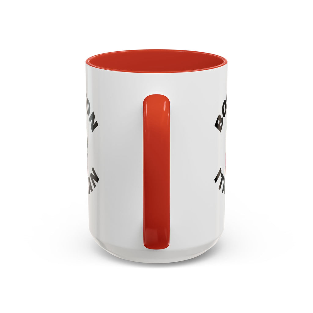 Boston Coffee Mug with Fire Hydrant Design, Unique Gift for Italians, Fun Kitchen Decor