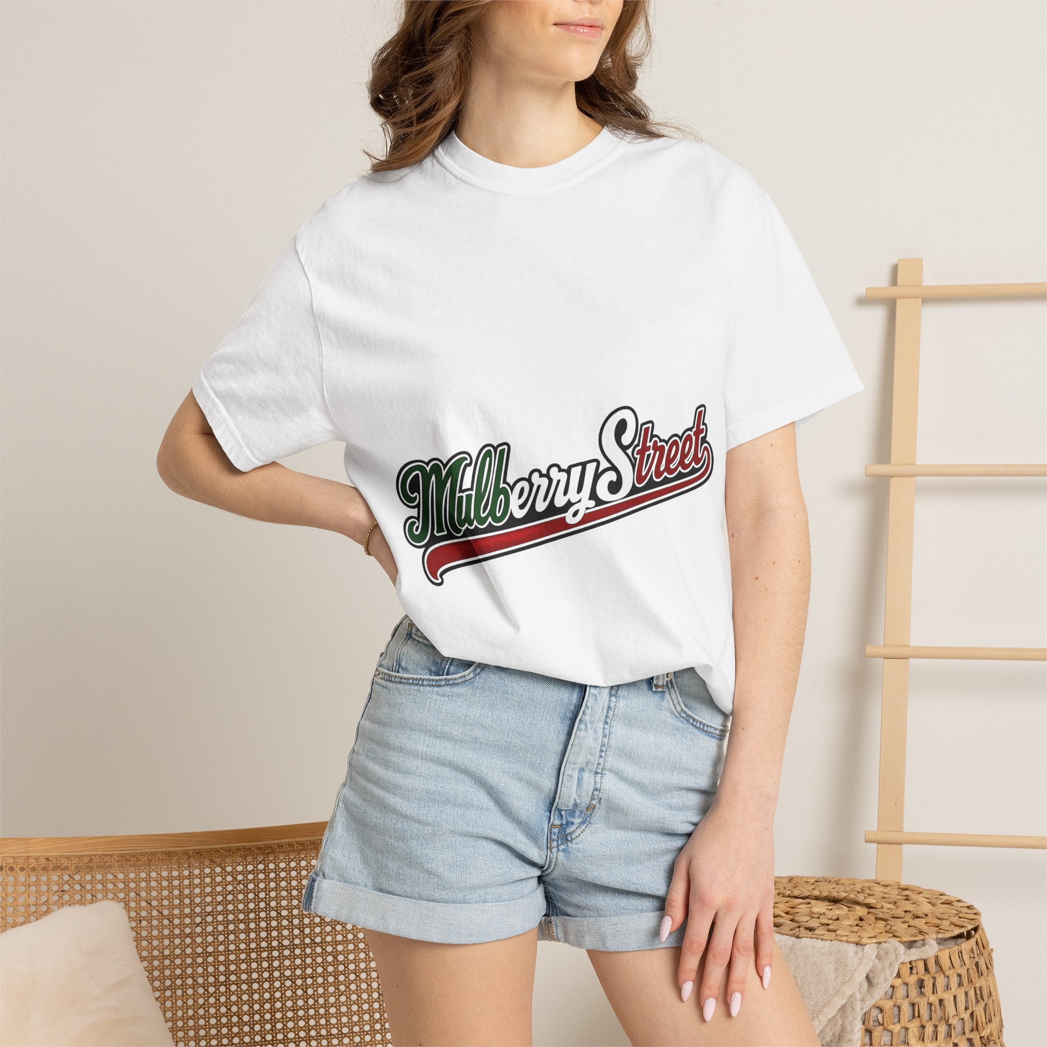 Mulberry Street Tee | Street Style, Unisex Fashion, Comfortable Casual Wear