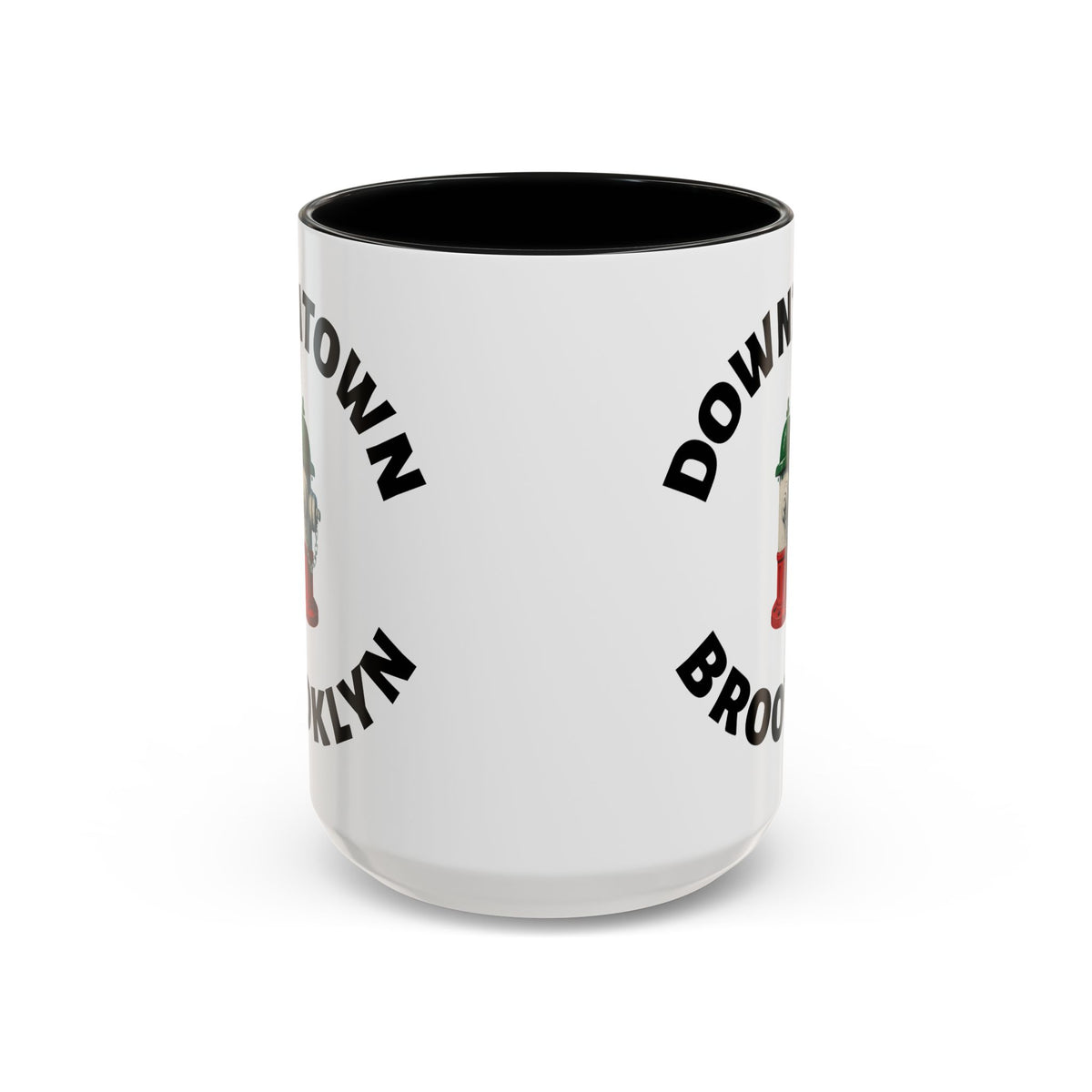 Downtown Coffee Mug with Fire Hydrant Design, Unique Gift for Italians, Fun Kitchen Decor