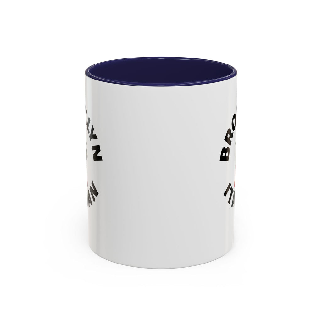 Brooklyn Coffee Mug with Fire Hydrant Design, Unique Gift for Italians, Fun Kitchen Decor