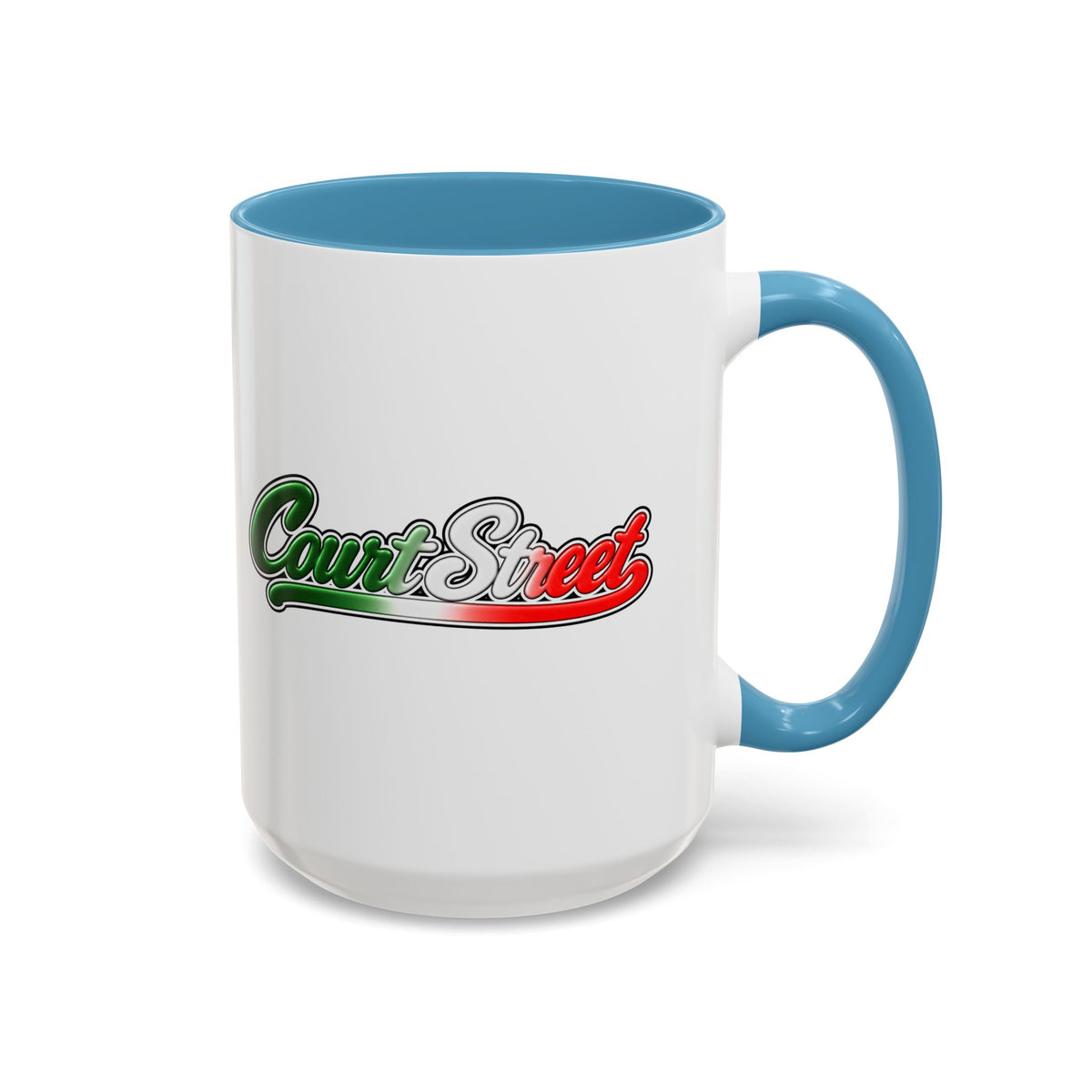 Court Street Coffee Mug, Unique Gift for Italians, Fun Kitchen Decor