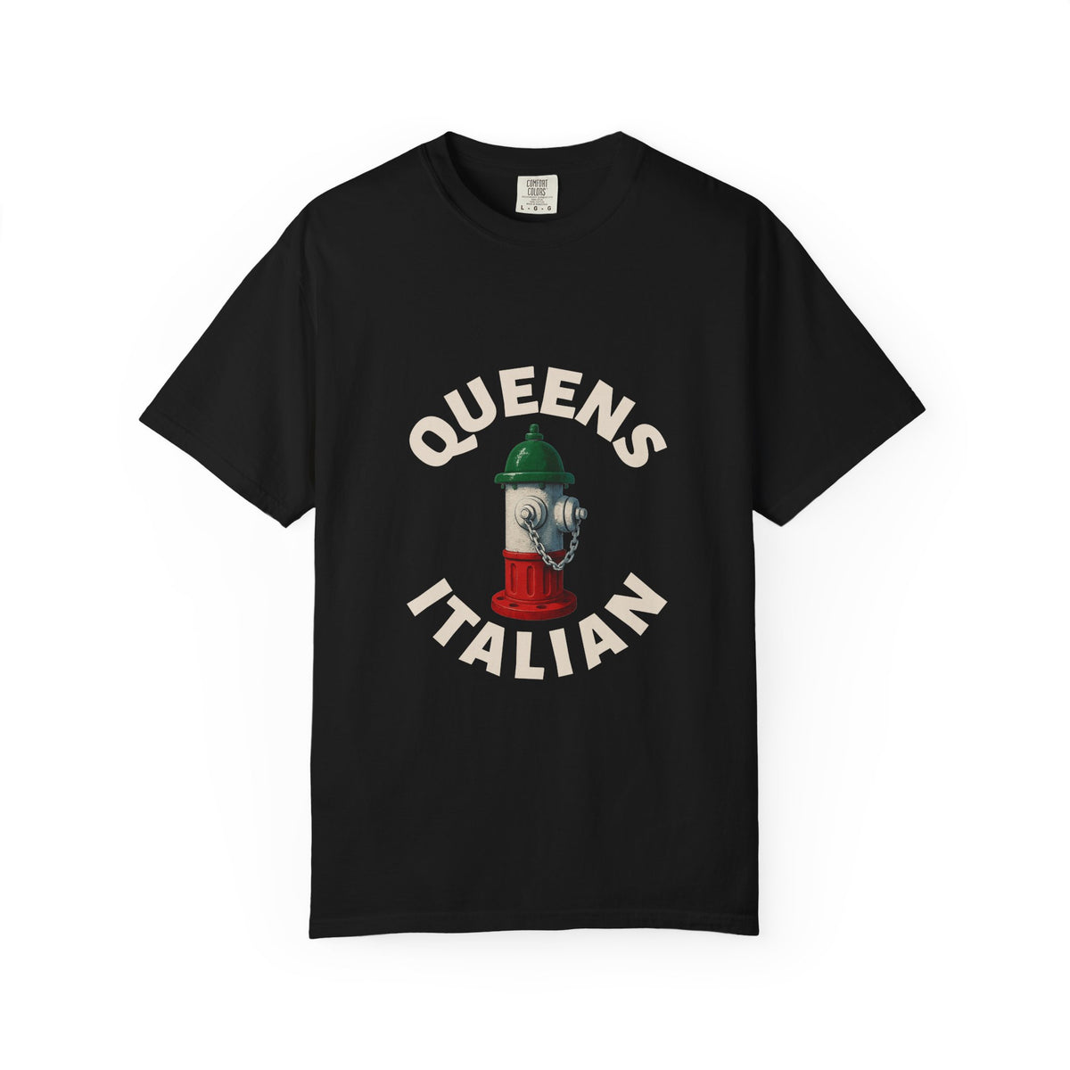 Queens Italian Tee | Street Style, Neighbourhood Pride, Unisex Fashion, Comfortable Casual Wear